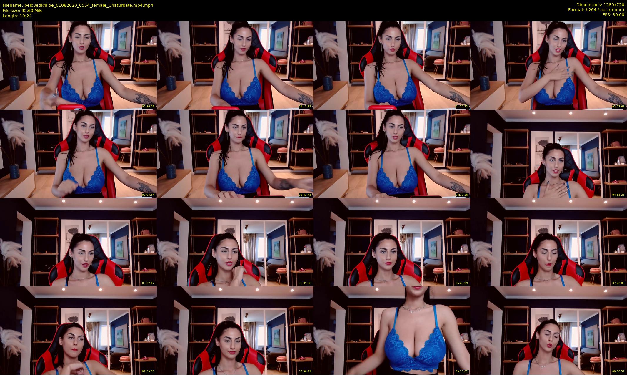belovedkhlloe — 11 minute Chaturbate female cam show recording, 720p, Aug 1, 2020