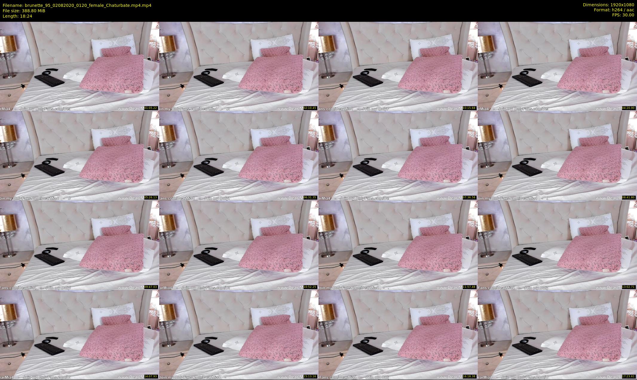 brunette_95 — 19 minute Chaturbate female cam show recording, 1080p, Aug 2, 2020