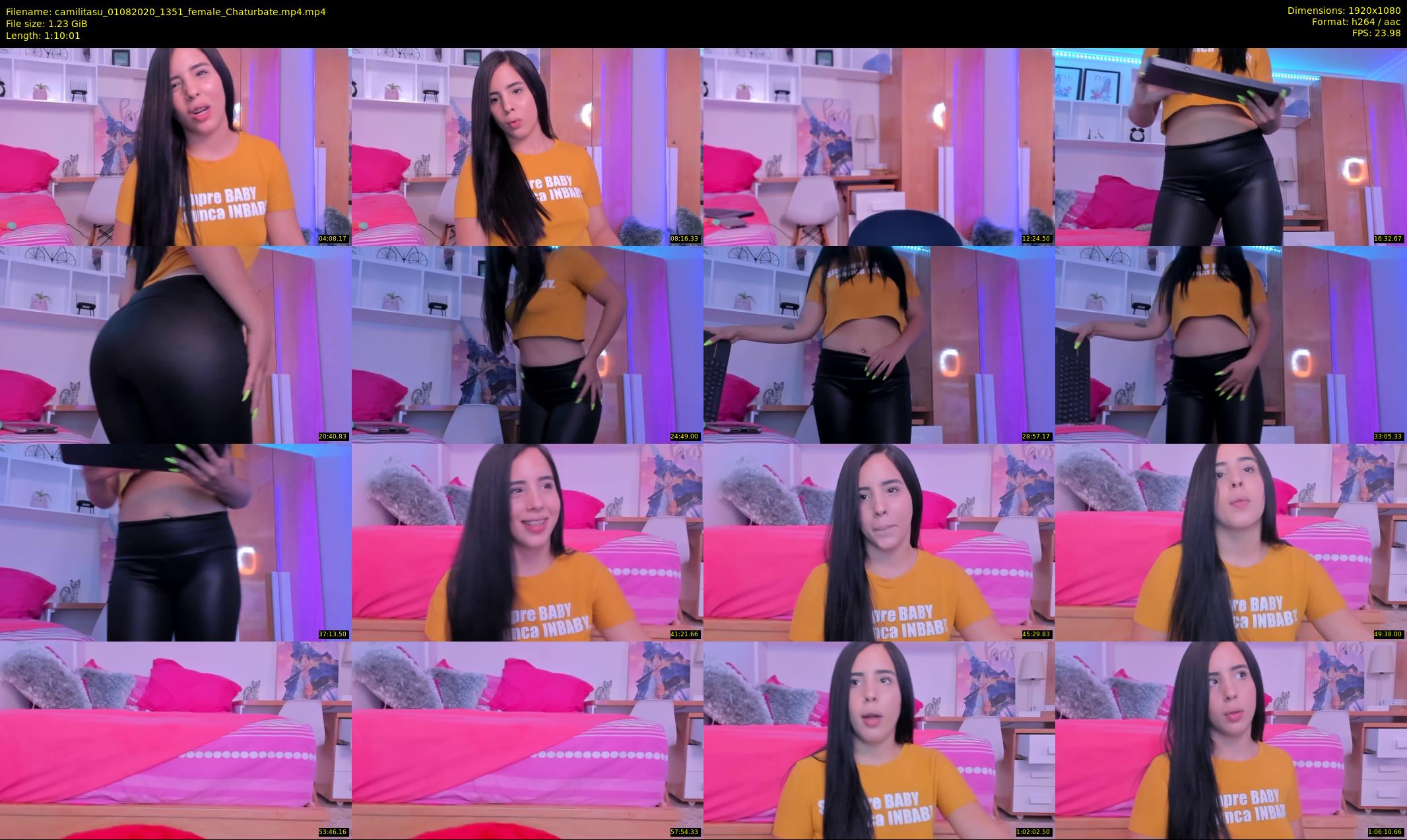 camilitasu — 71 minute Chaturbate female cam show recording, 1080p, Aug 1, 2020