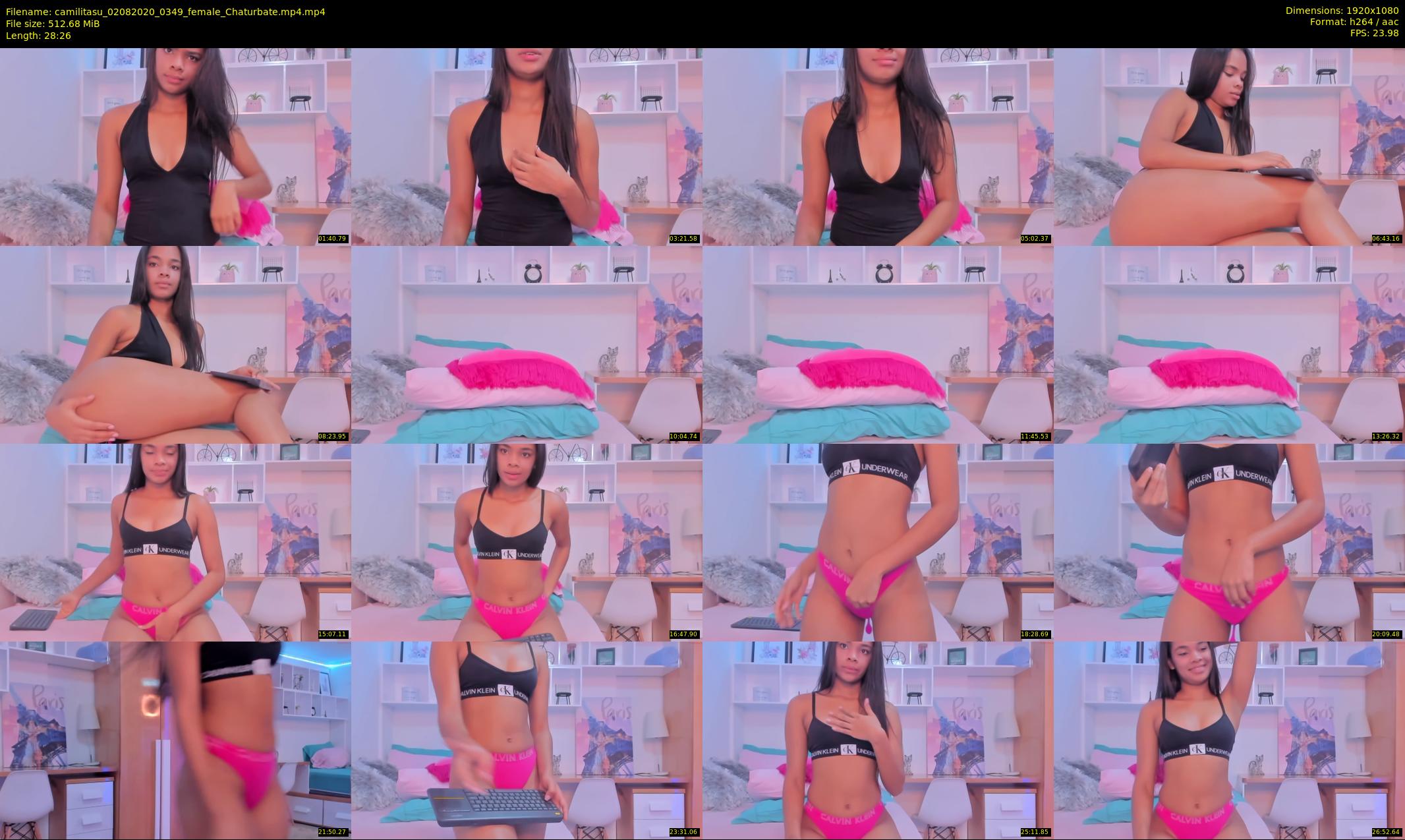 camilitasu — 29 minute Chaturbate female cam show recording, 1080p, Aug 2, 2020
