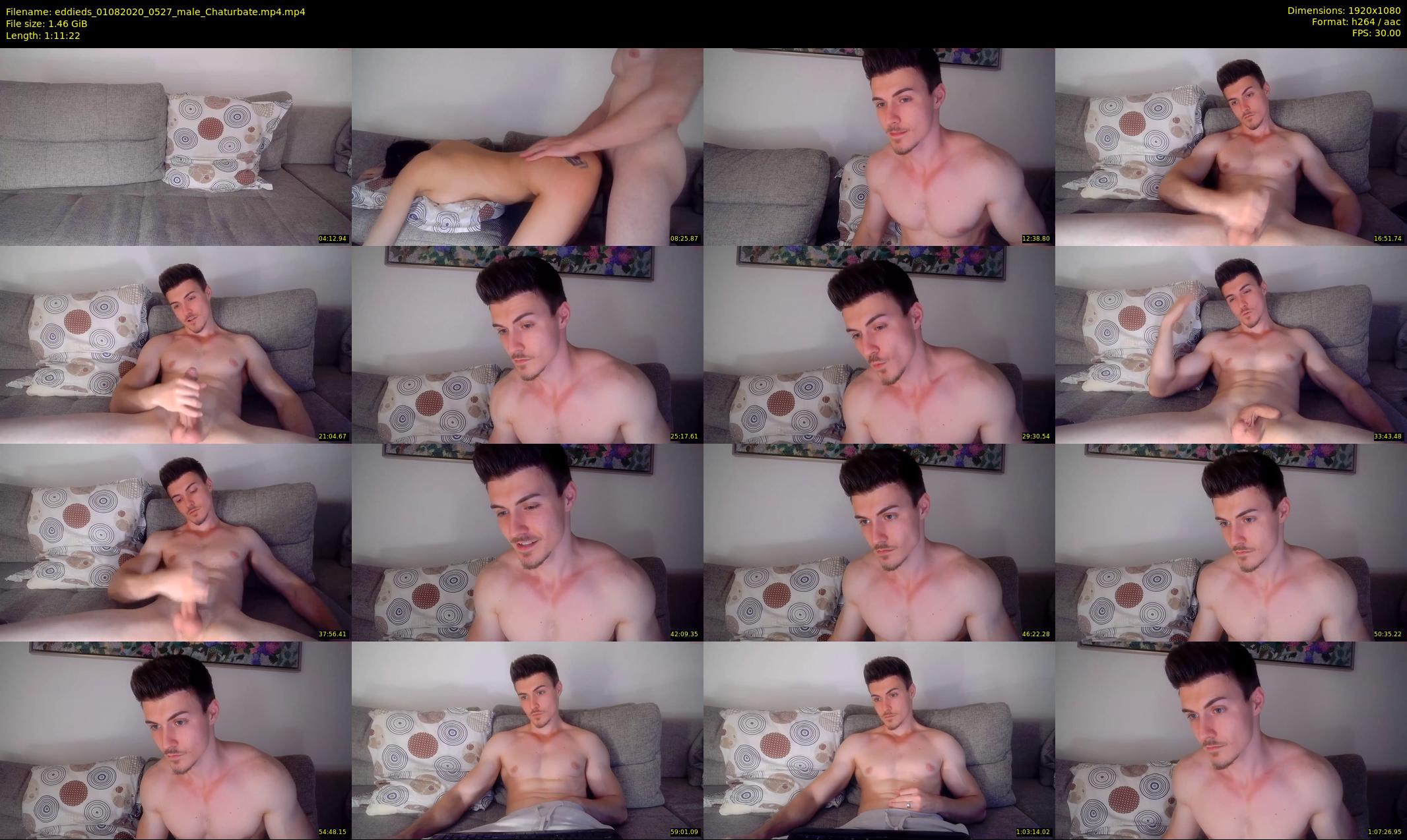 eddieds — 72 minute Chaturbate male cam show recording, 1080p, Aug 1, 2020