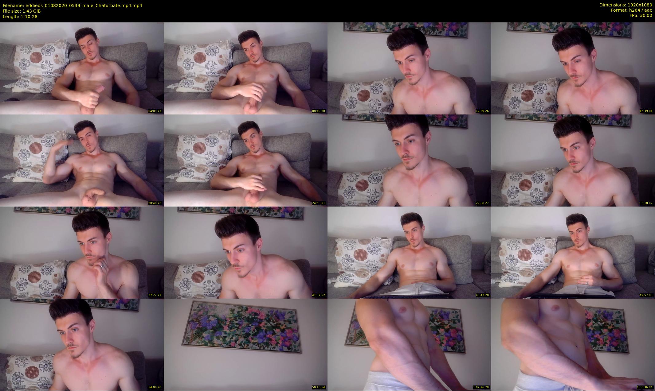 eddieds — 71 minute Chaturbate male cam show recording, 1080p, Aug 1, 2020