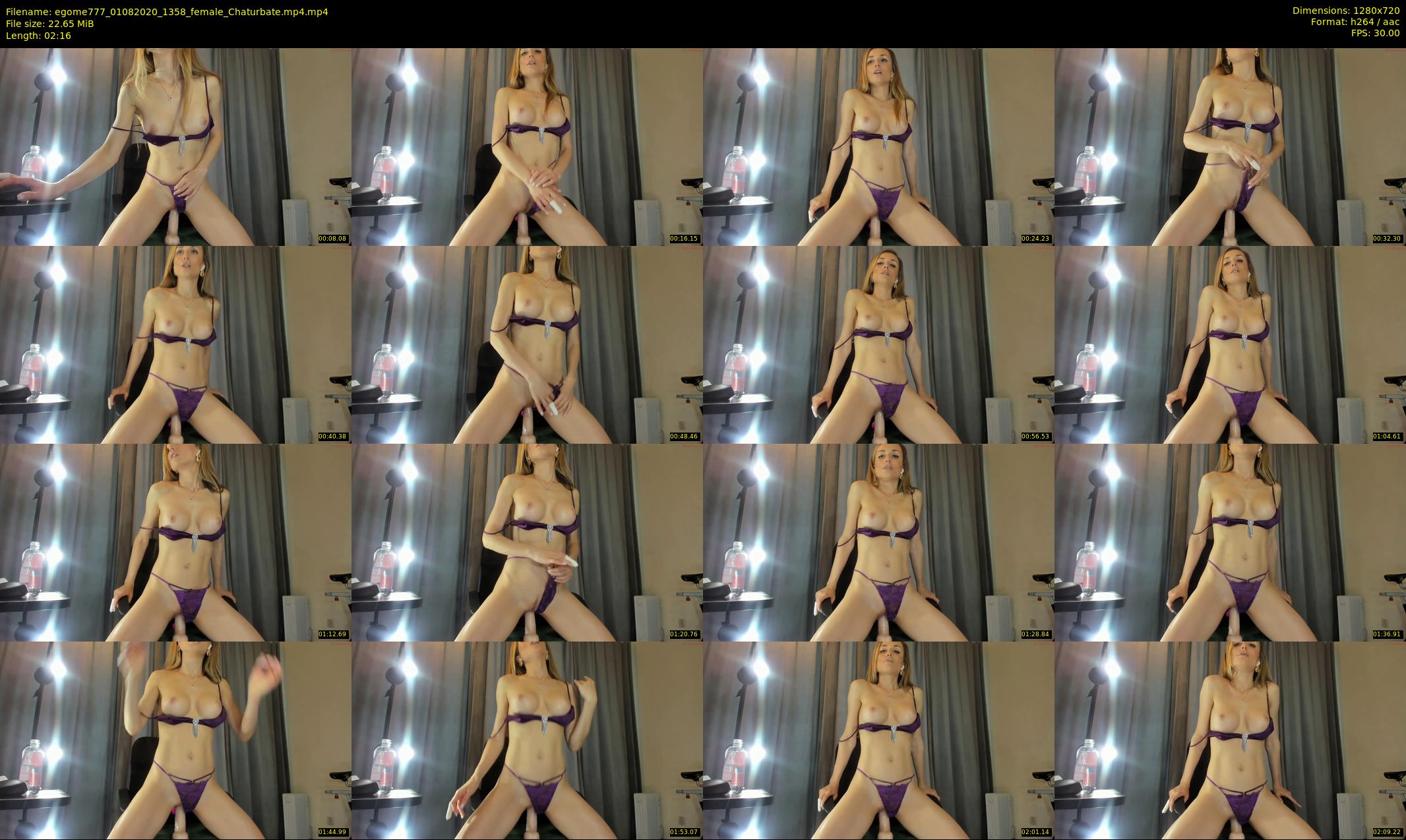 egome777 — 3 minute Chaturbate female cam show recording, 720p, Aug 1, 2020