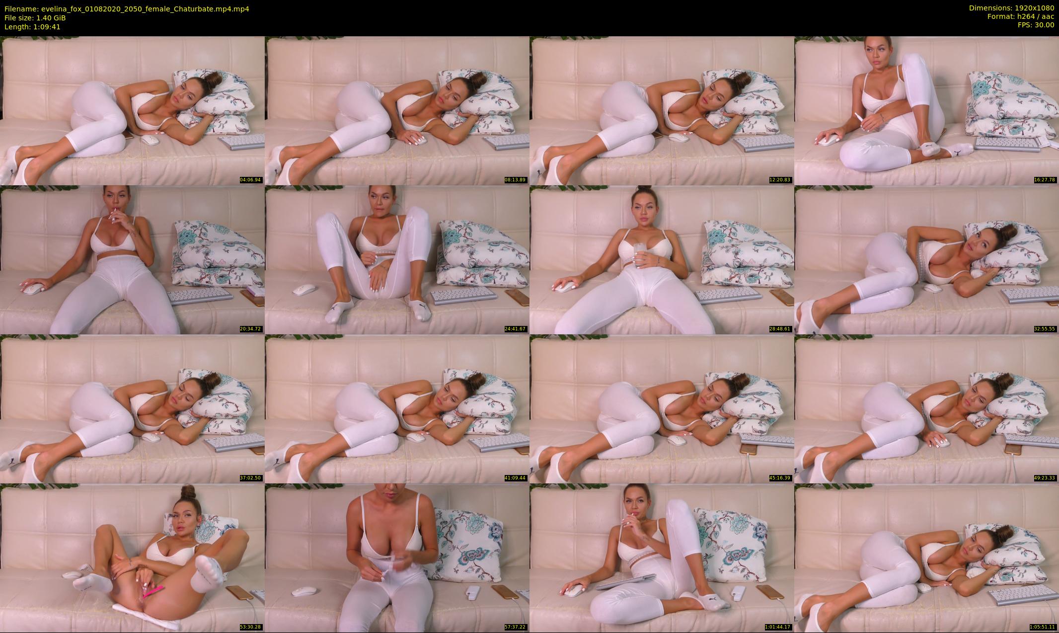 evelina_fox — 70 minute Chaturbate female cam show recording, 1080p, Aug 1, 2020