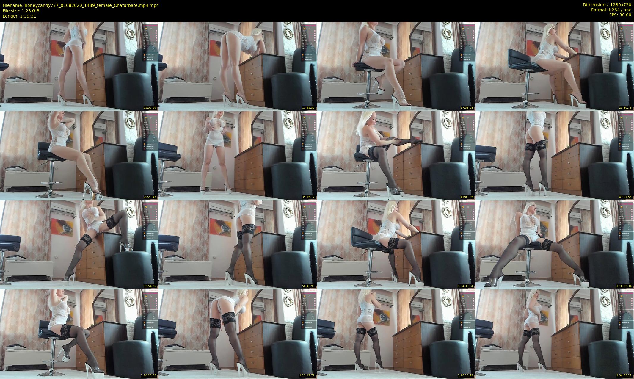 honeycandy777 — 100 minute Chaturbate couple cam show recording, 720p, Aug 1, 2020