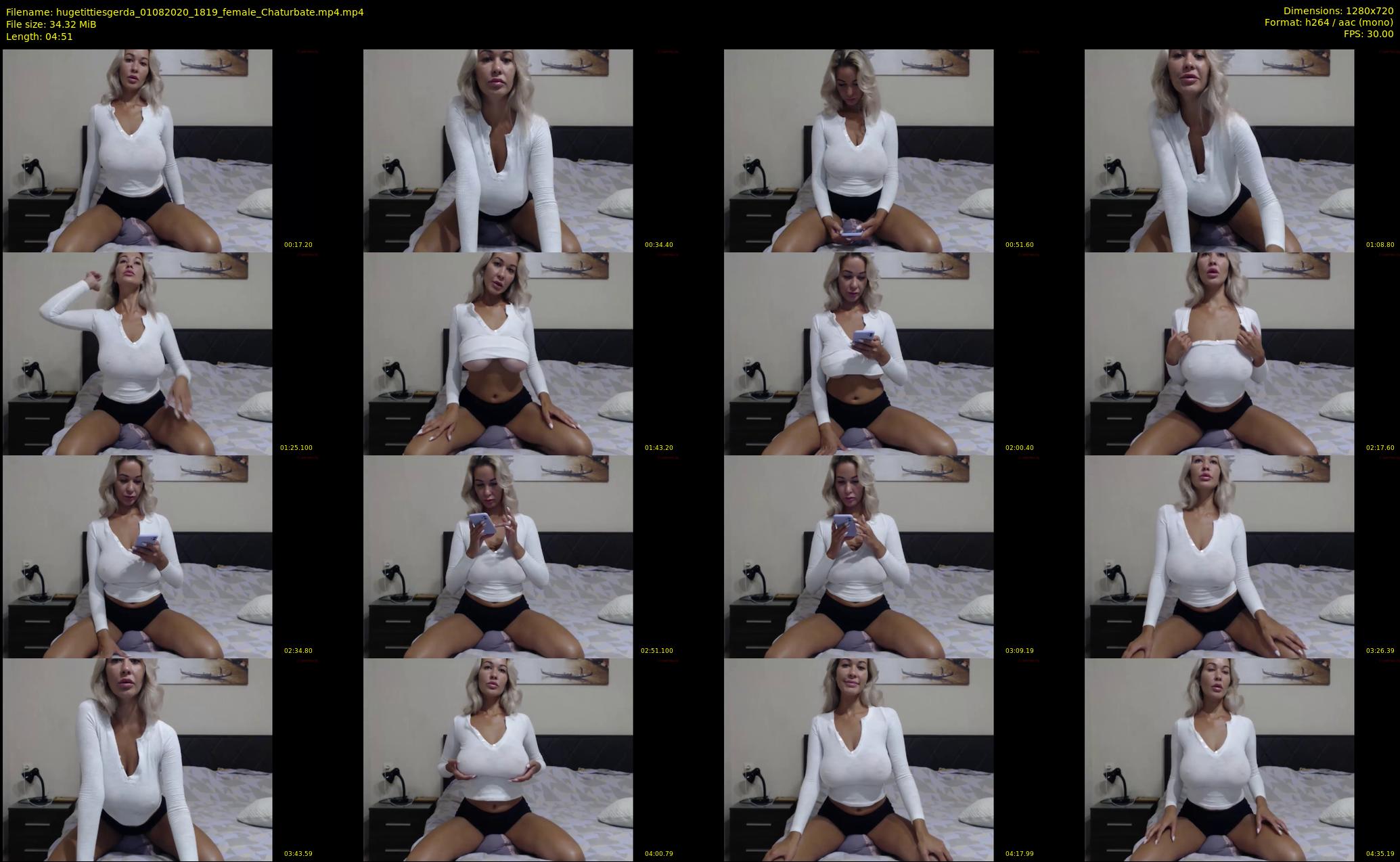 hugetittiesgerda — 5 minute Chaturbate female cam show recording, 720p, Aug 1, 2020