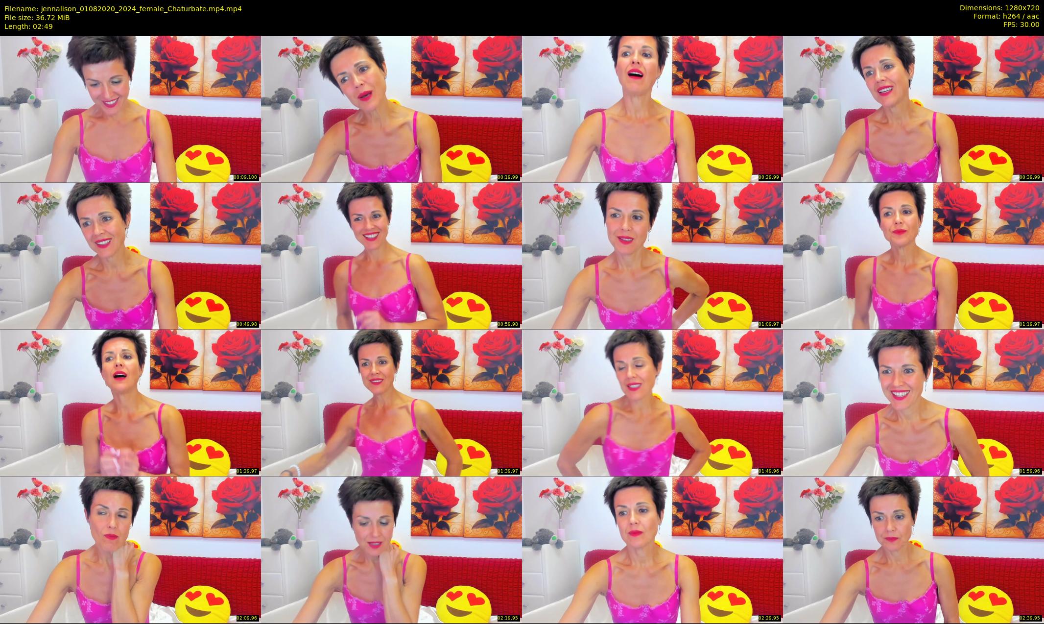 jennalison — 3 minute Chaturbate female cam show recording, 720p, Aug 1, 2020