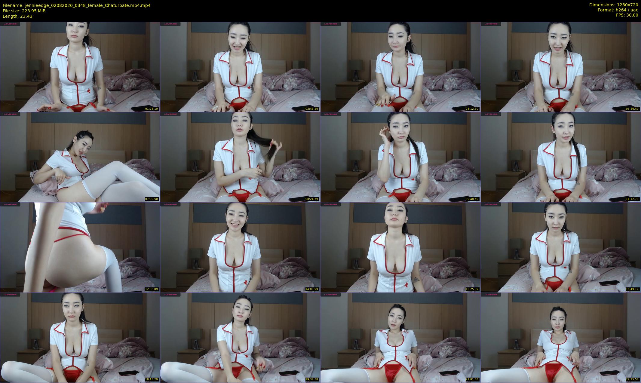 jennieedge — 24 minute Chaturbate female cam show recording, 720p, Aug 2, 2020
