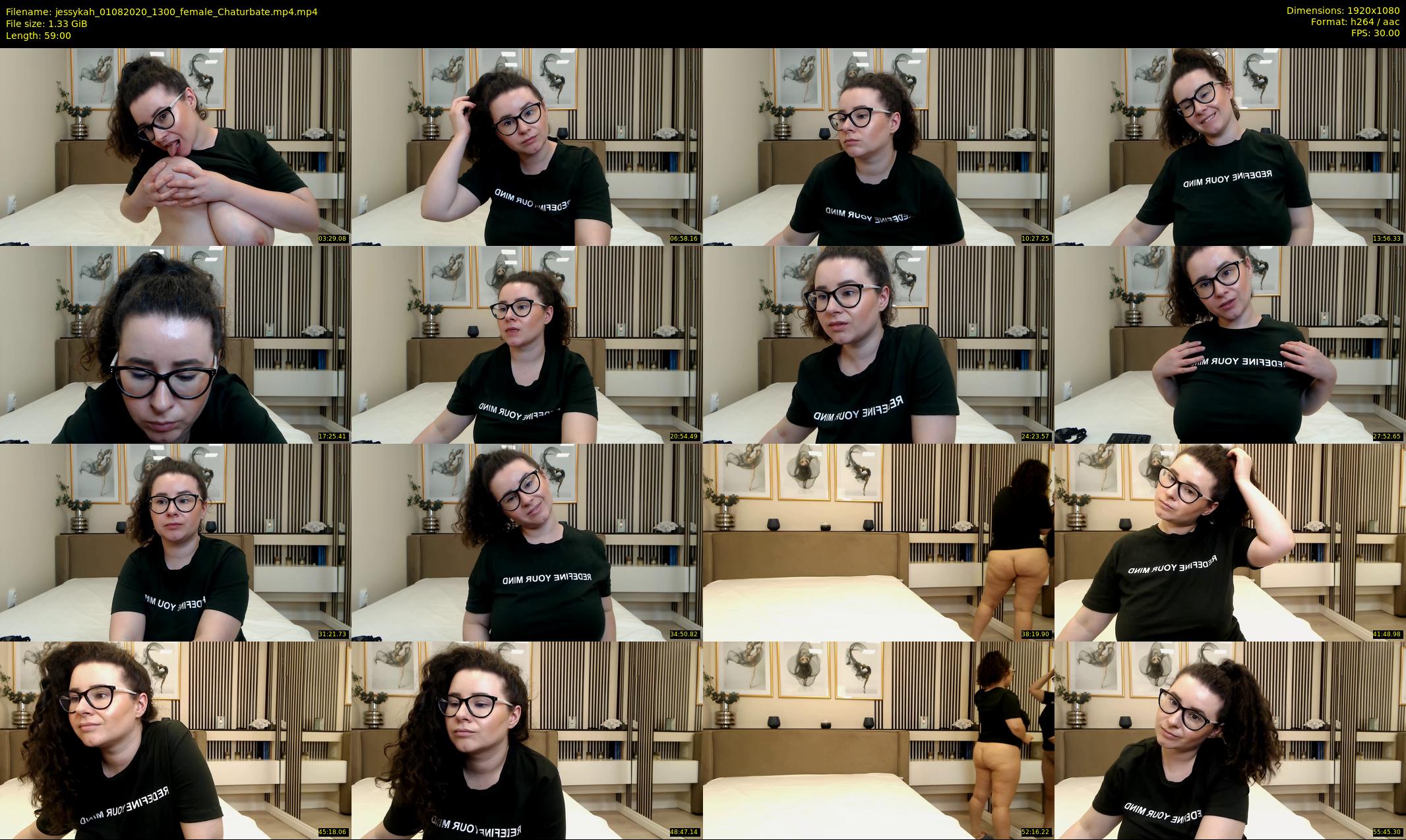 jessykah — 59 minute Chaturbate female cam show recording, 1080p, Aug 1, 2020
