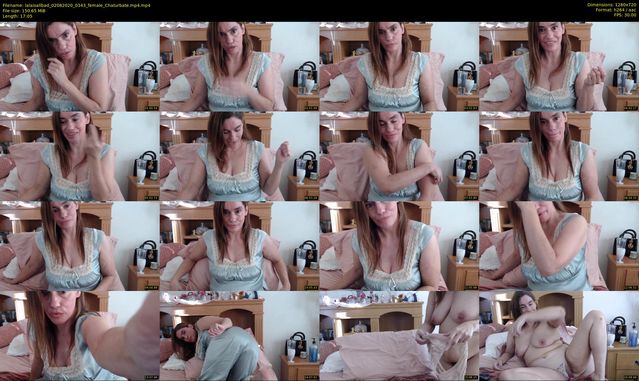 lalaisallbad — 18 minute Chaturbate female cam show recording, 720p, Aug 2, 2020