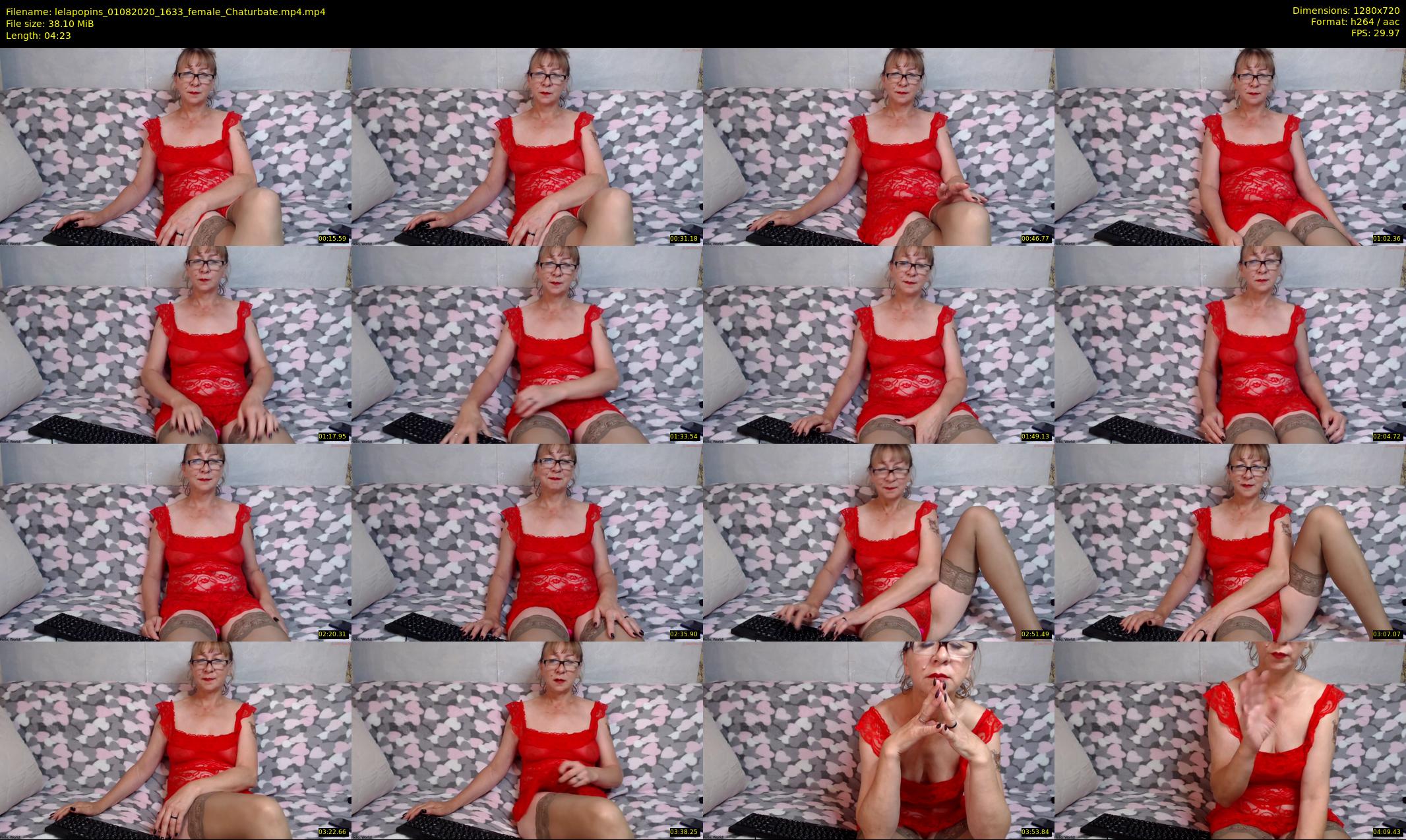 lelapopins — 5 minute Chaturbate female cam show recording, 720p, Aug 1, 2020