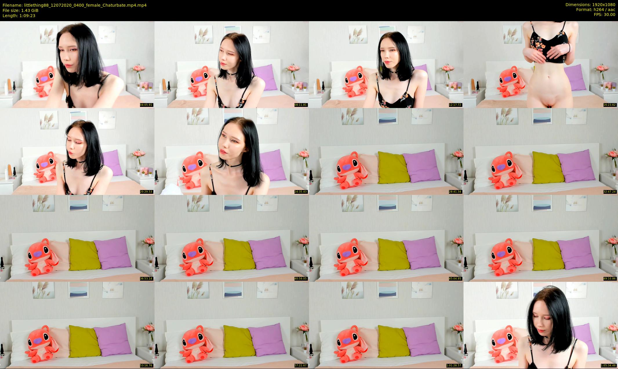 littlething88 — 70 minute Chaturbate female cam show recording, 1080p, Jul 12, 2020