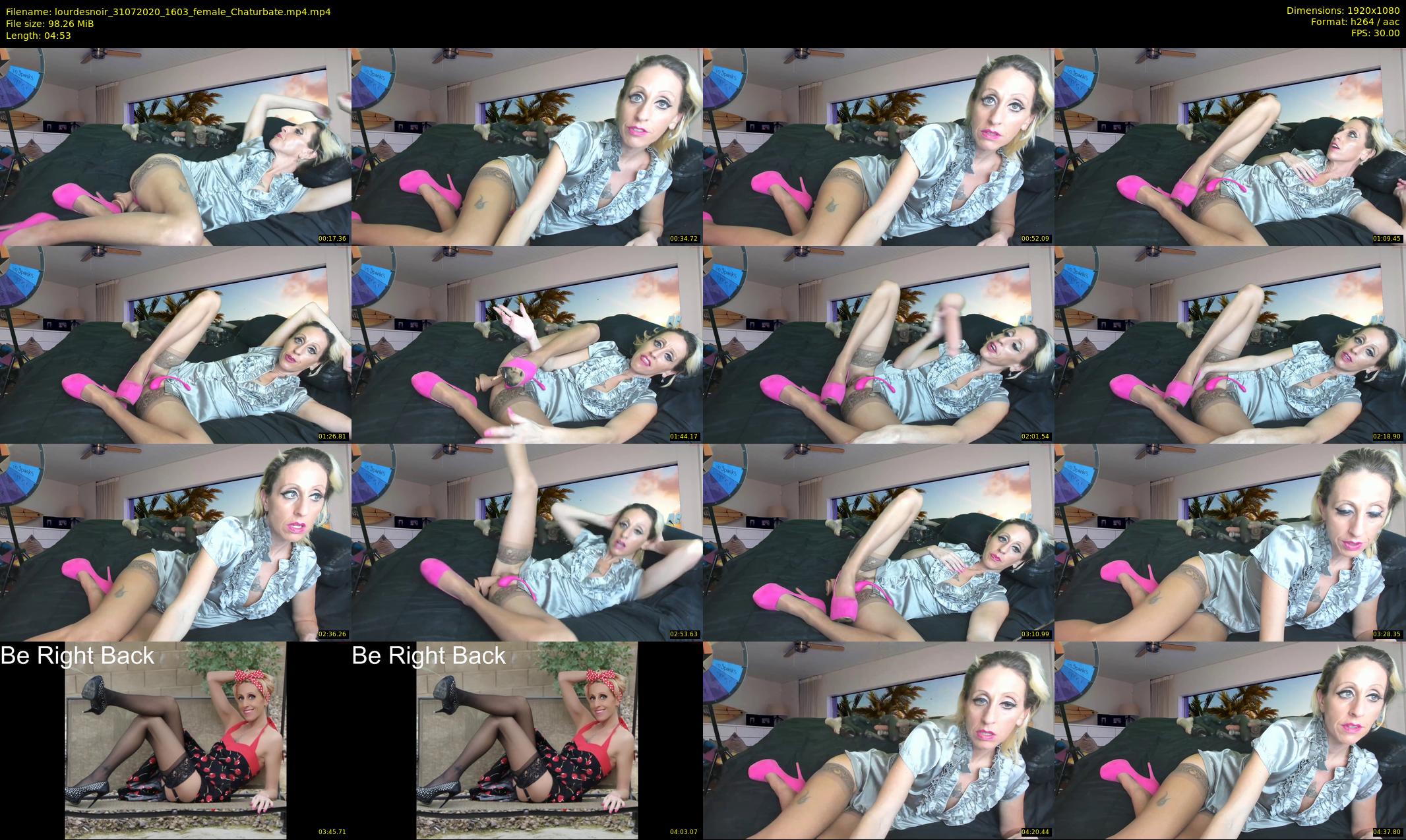 lourdesnoir — 5 minute Chaturbate female cam show recording, 1080p, Jul 31, 2020