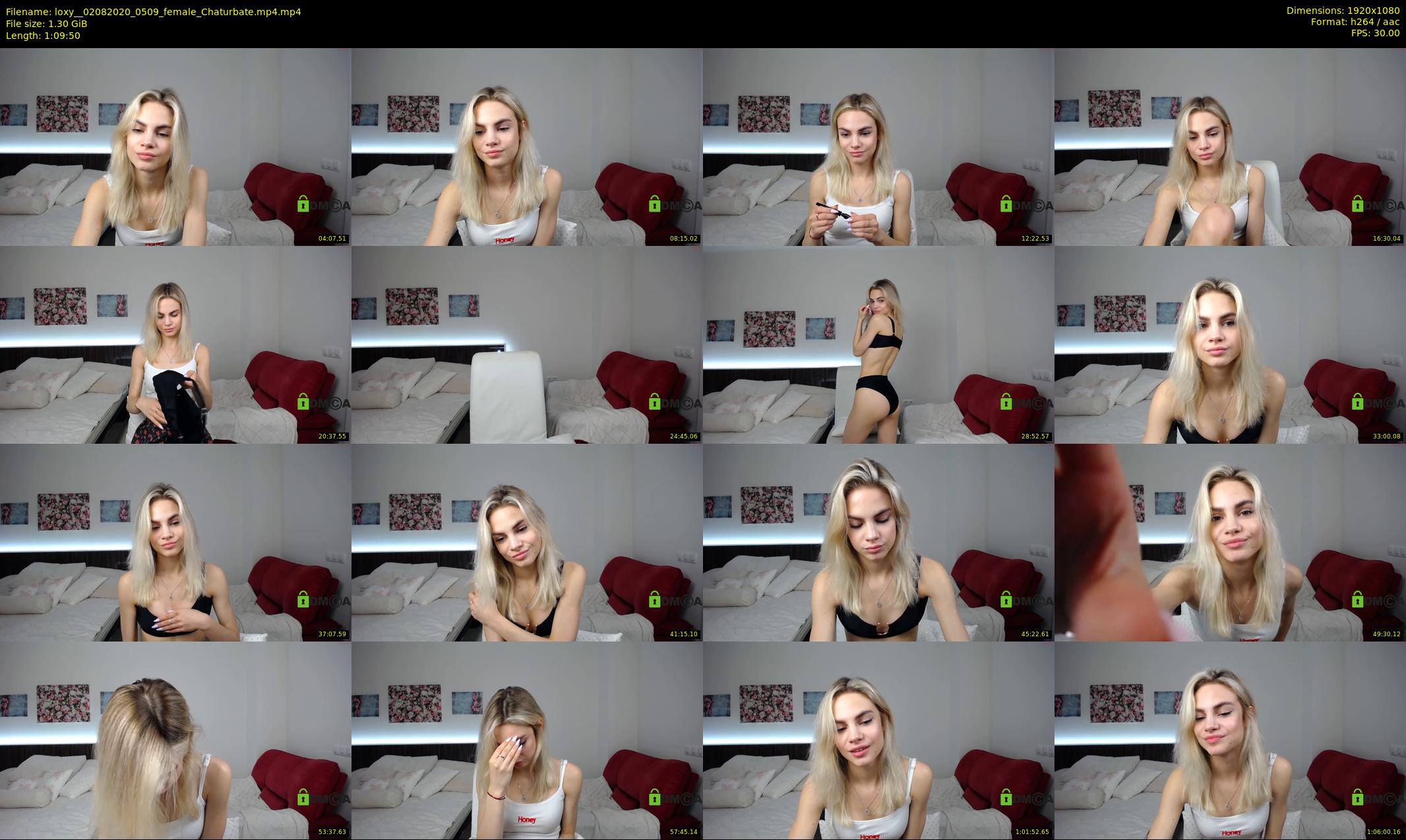loxy_ — 70 minute Chaturbate female cam show recording, 1080p, Aug 2, 2020