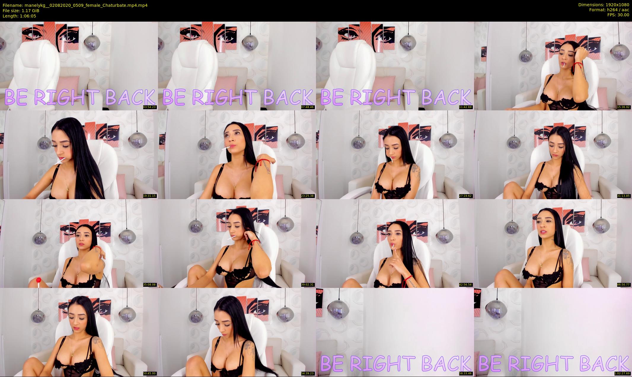 manelykg_ — 67 minute Chaturbate female cam show recording, 1080p, Aug 2, 2020