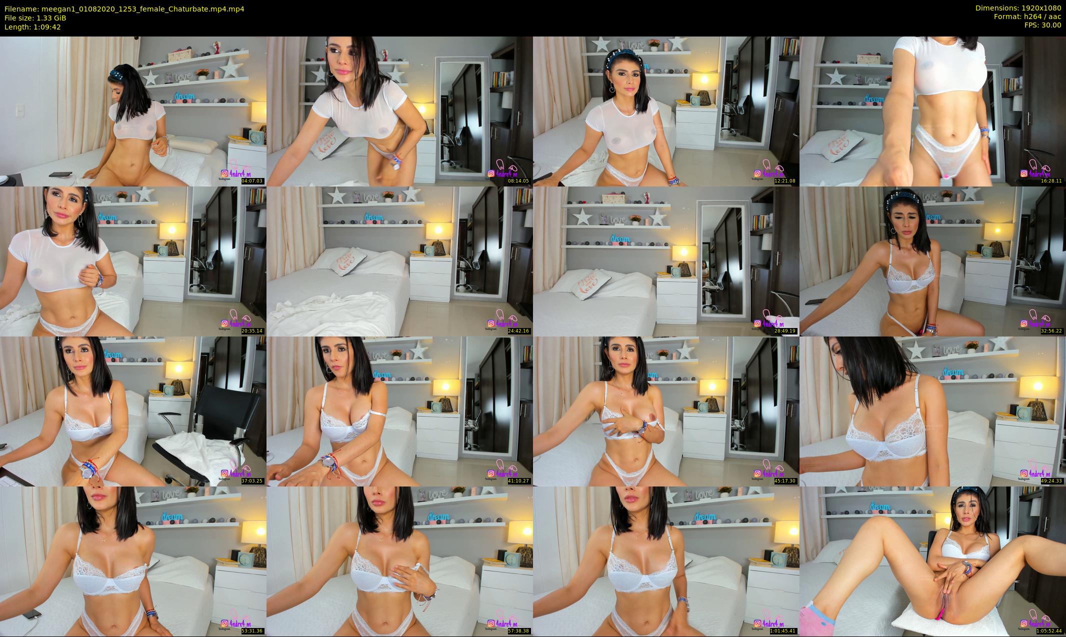 meegan1 — 70 minute Chaturbate female cam show recording, 1080p, Aug 1, 2020