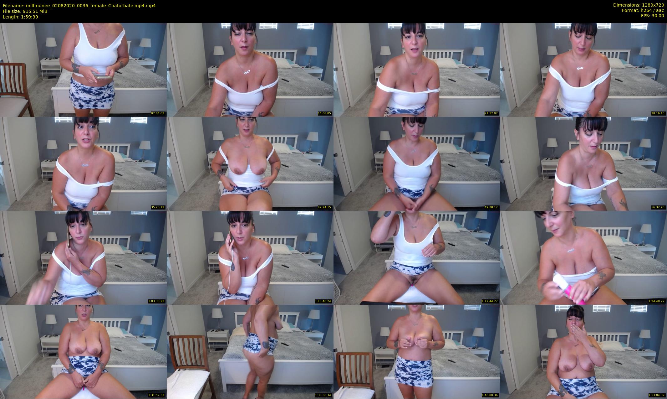 milfmonee — 120 minute Chaturbate female cam show recording, 720p, Aug 2, 2020