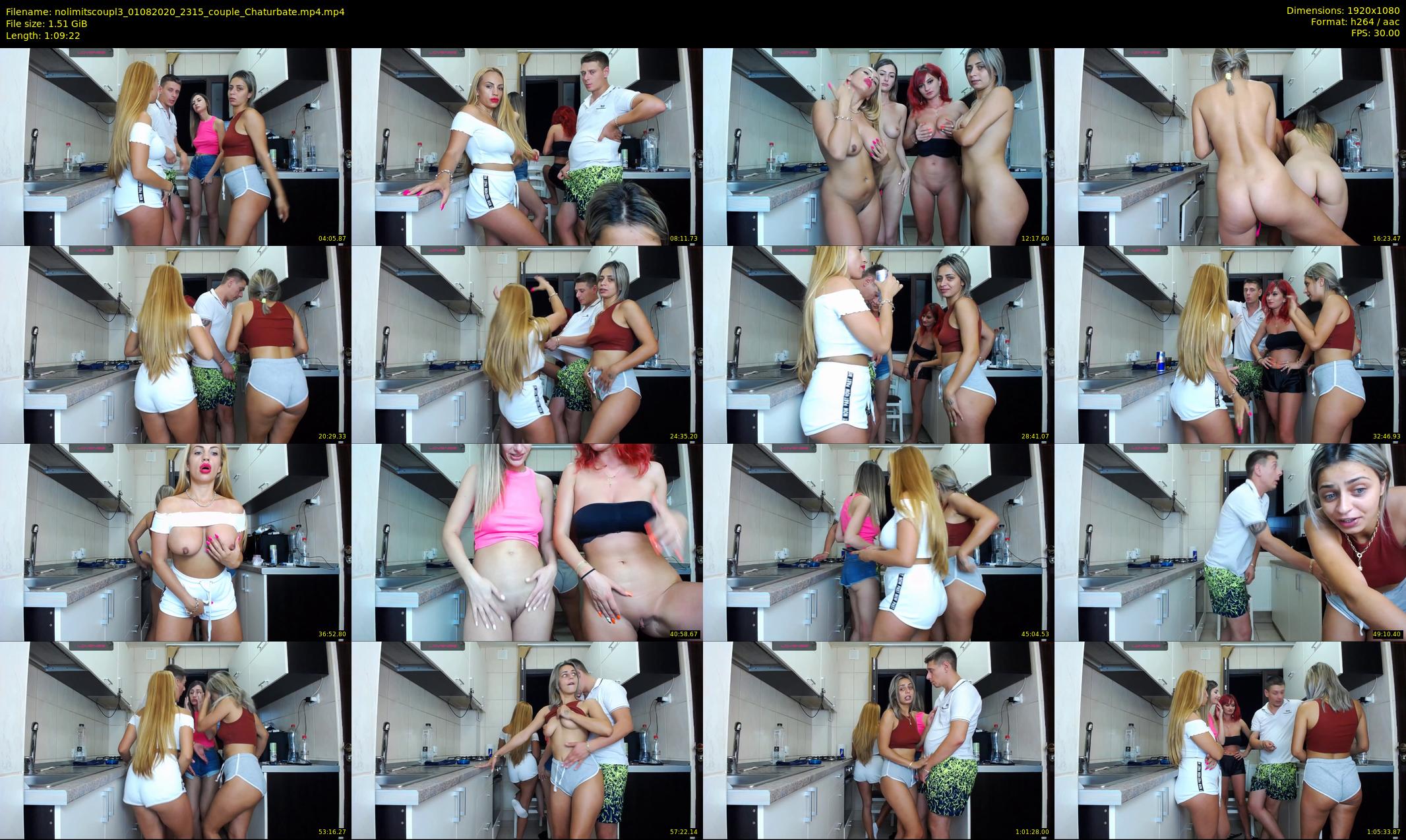 nolimitscoupl3 — 70 minute Chaturbate couple cam show recording, 1080p, Aug 1, 2020