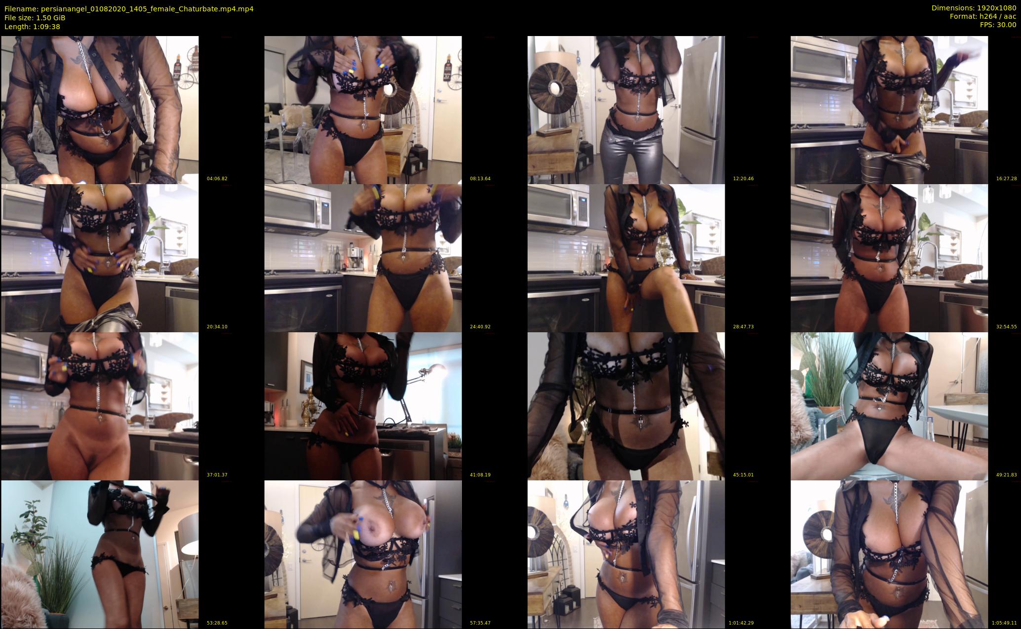 persianangel — 70 minute Chaturbate female cam show recording, 1080p, Aug 1, 2020