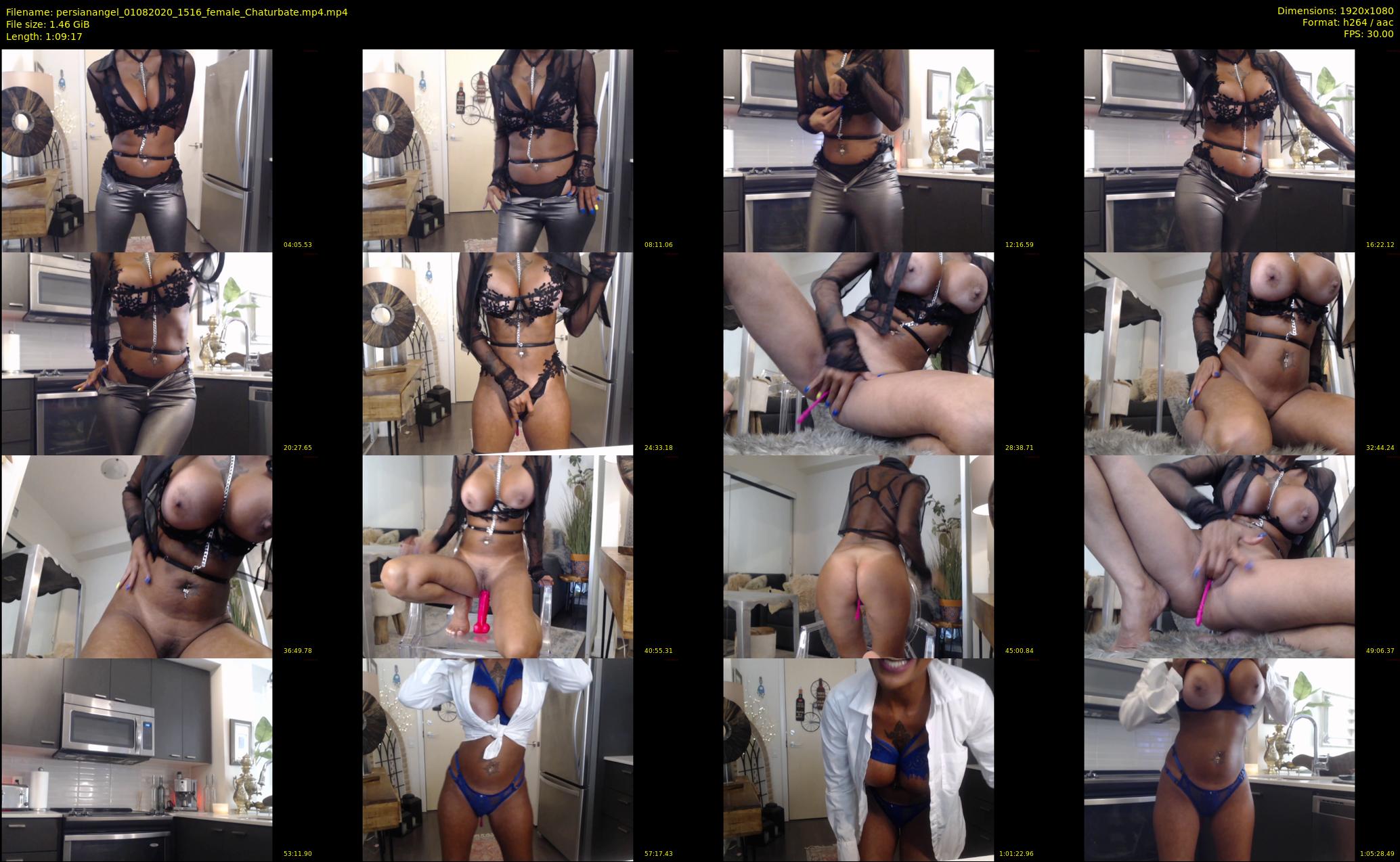 persianangel — 70 minute Chaturbate female cam show recording, 1080p, Aug 1, 2020