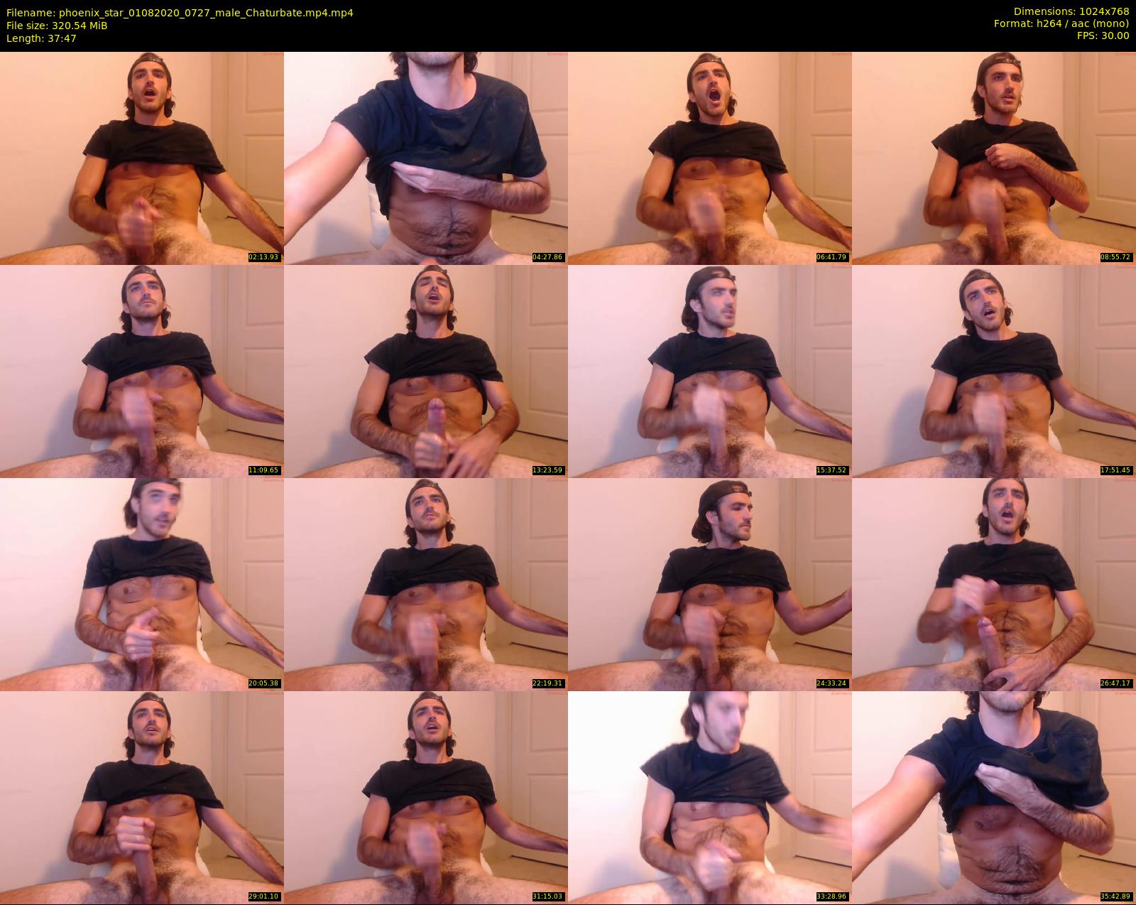 phoenix_star — 38 minute Chaturbate male cam show recording, 720p, Aug 1, 2020