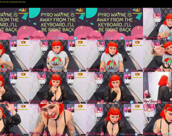 pyrowayne — 53 minute Chaturbate female cam show recording, 720p, Aug 2, 2020