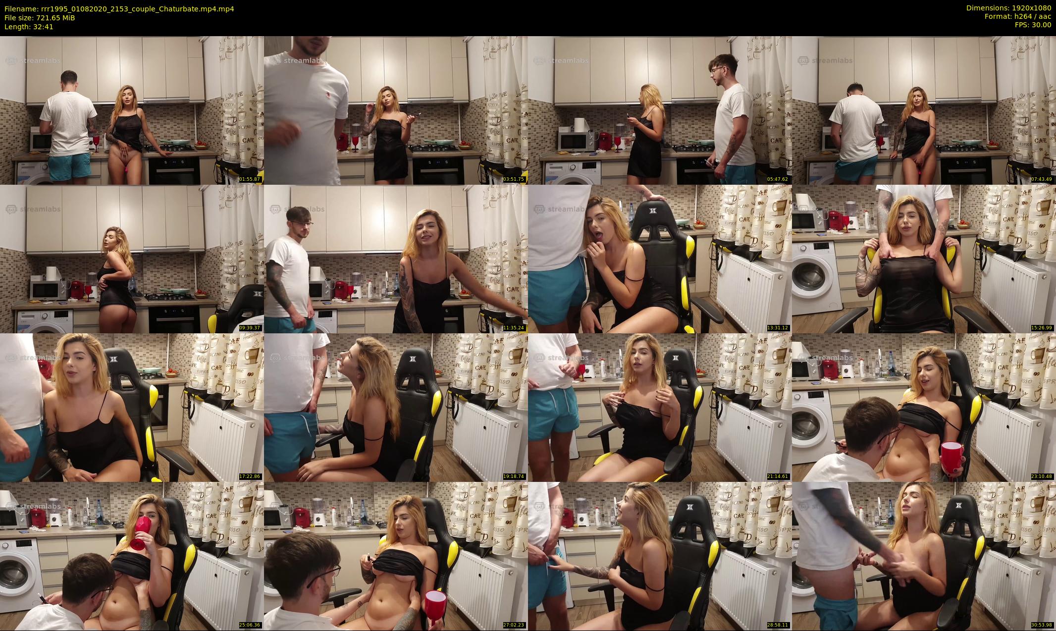 rrr1995 — 33 minute Chaturbate couple cam show recording, 1080p, Aug 1, 2020