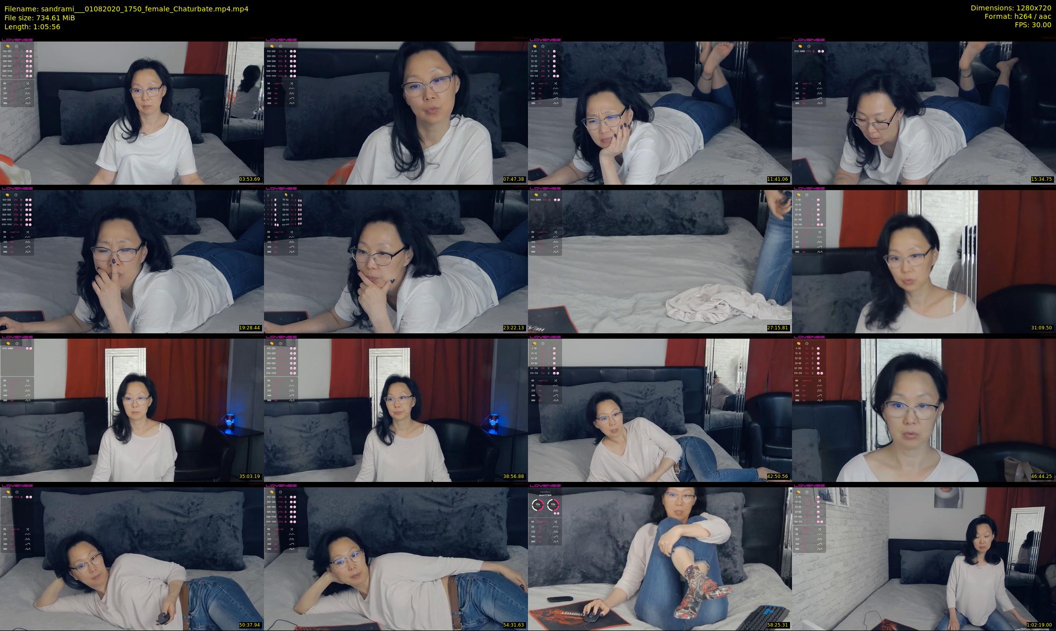 sandrami__ — 66 minute Chaturbate female cam show recording, 720p, Aug 1, 2020