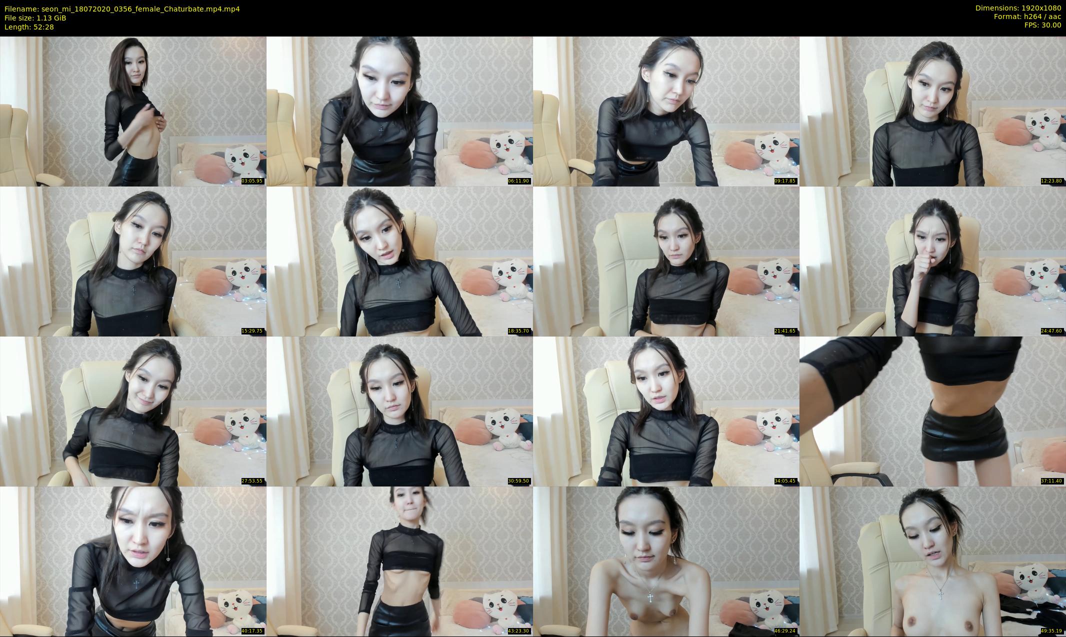 seon_mi — 53 minute Chaturbate female cam show recording, 1080p, Jul 18, 2020