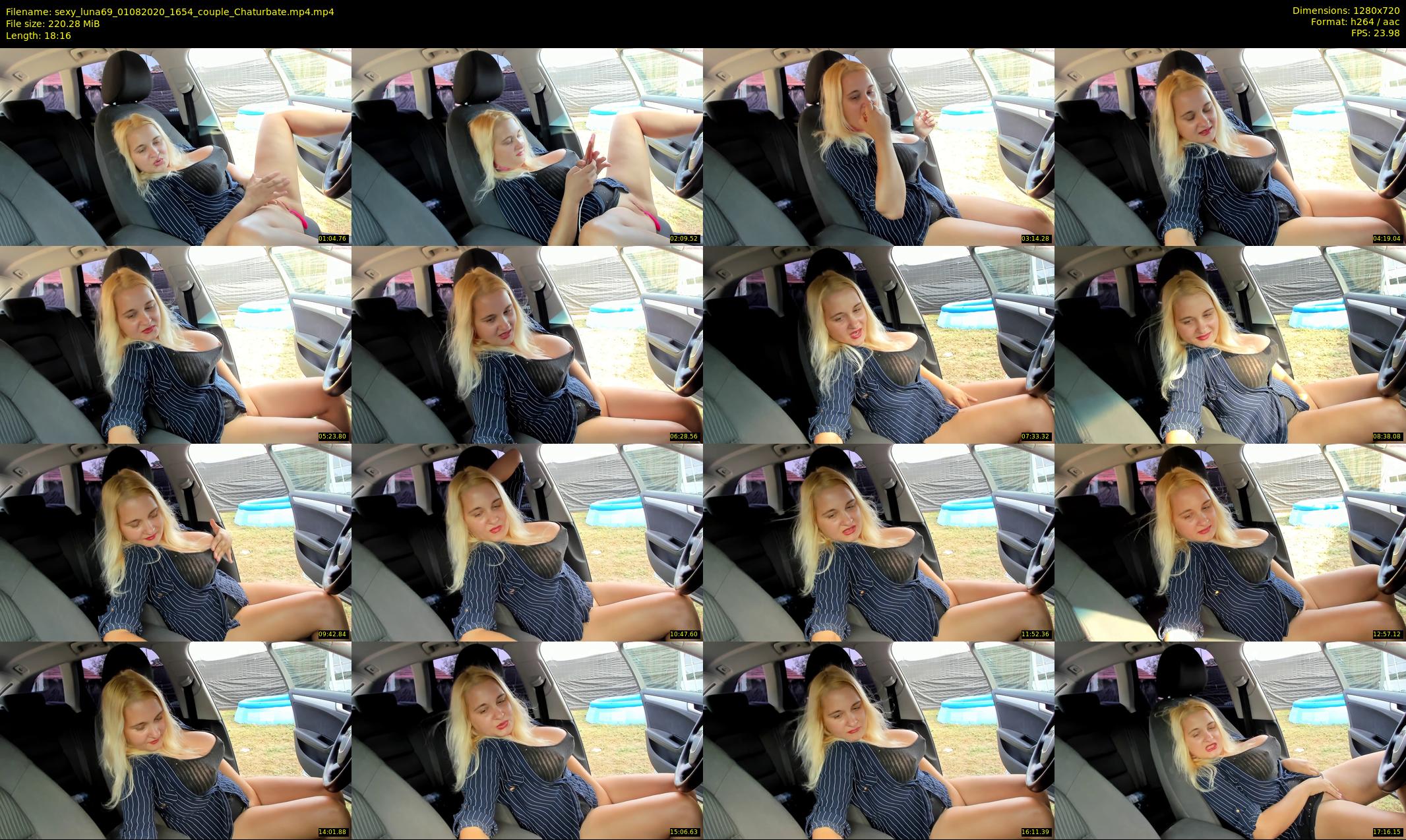sexy_luna69 — 19 minute Chaturbate couple cam show recording, 720p, Aug 1, 2020