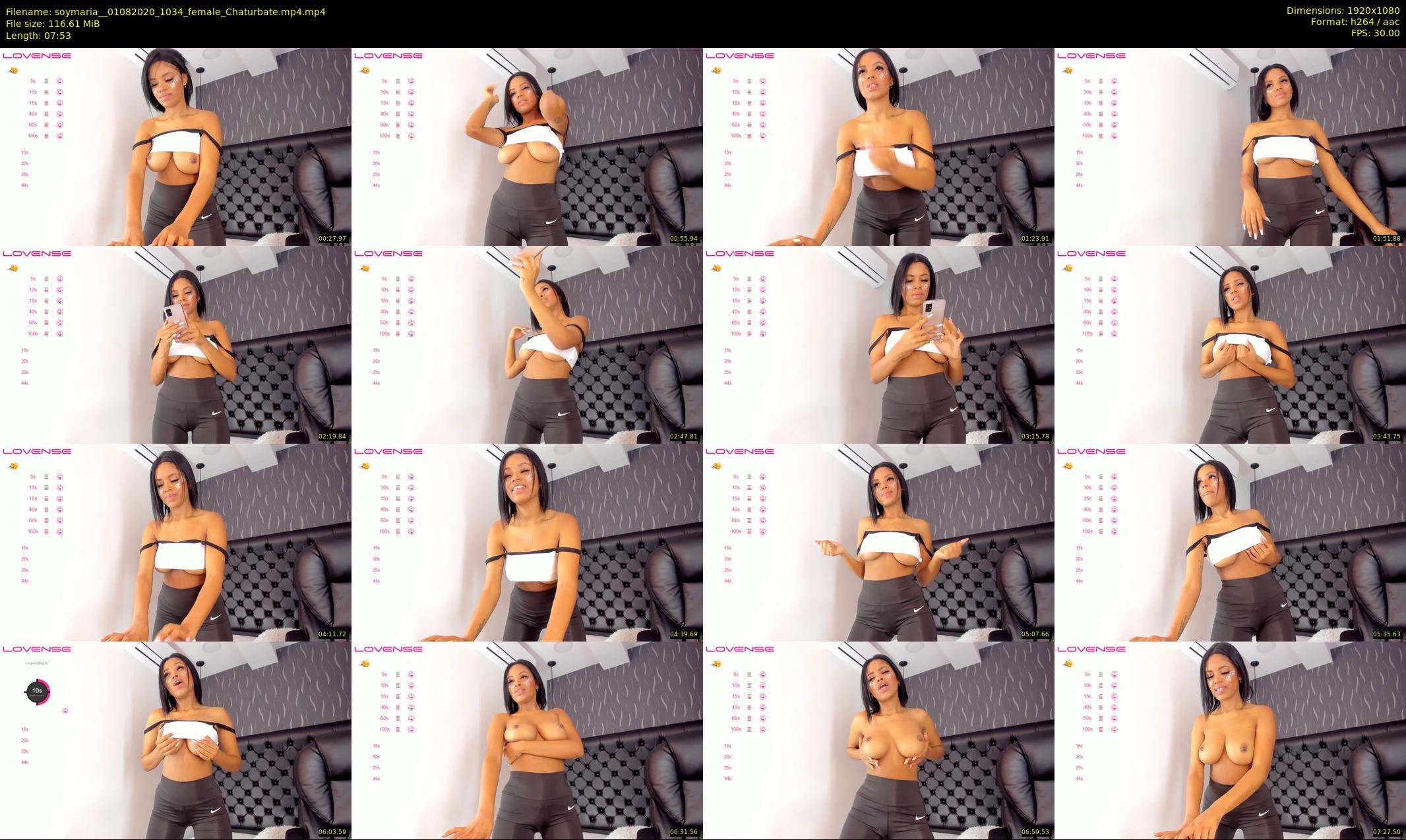 soymaria_ — 8 minute Chaturbate female cam show recording, 1080p, Aug 1, 2020