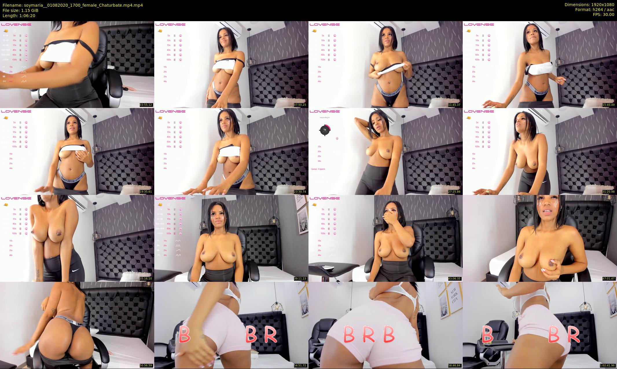 soymaria_ — 67 minute Chaturbate female cam show recording, 1080p, Aug 1, 2020