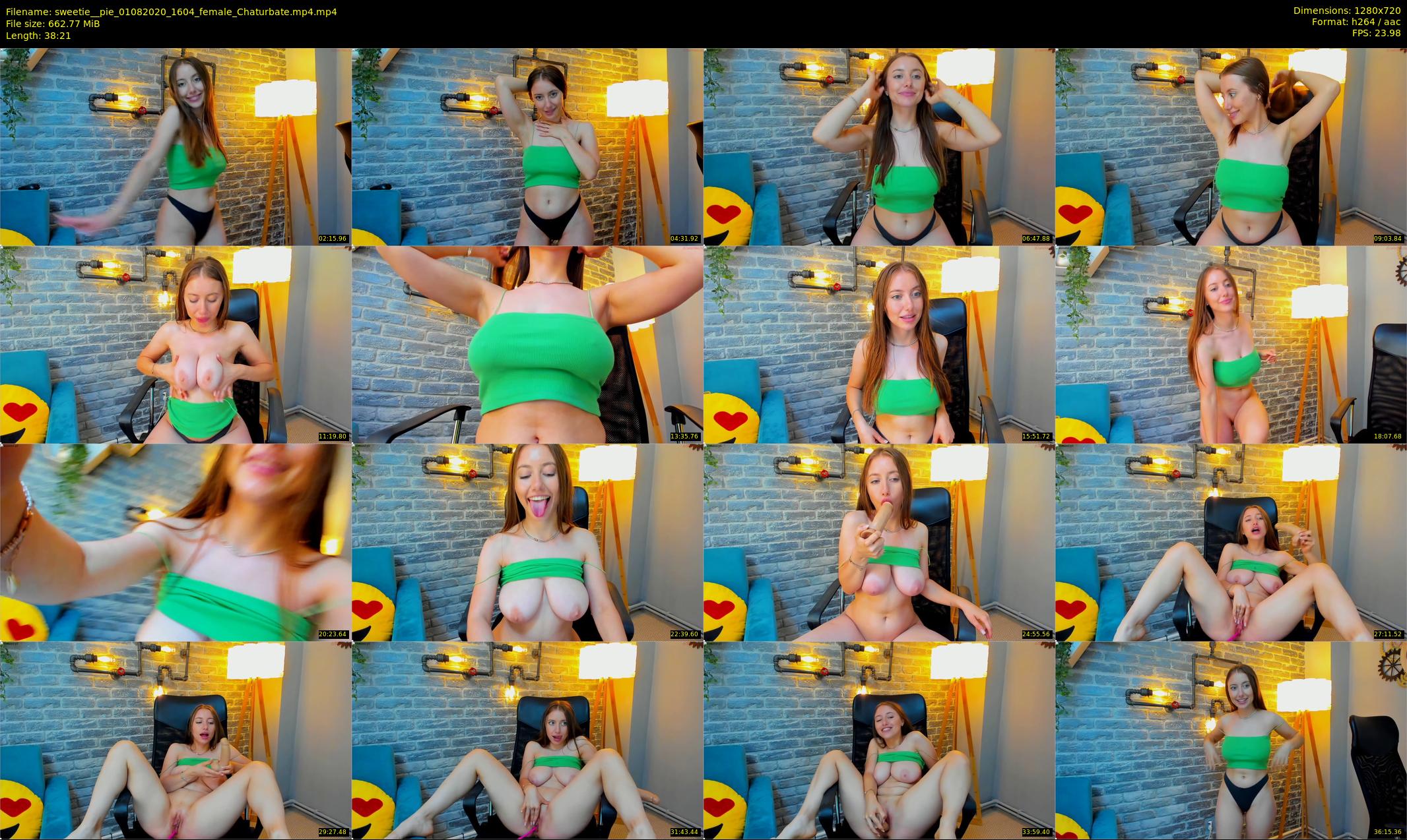 sweetie__pie — 39 minute Chaturbate female cam show recording, 720p, Aug 1, 2020