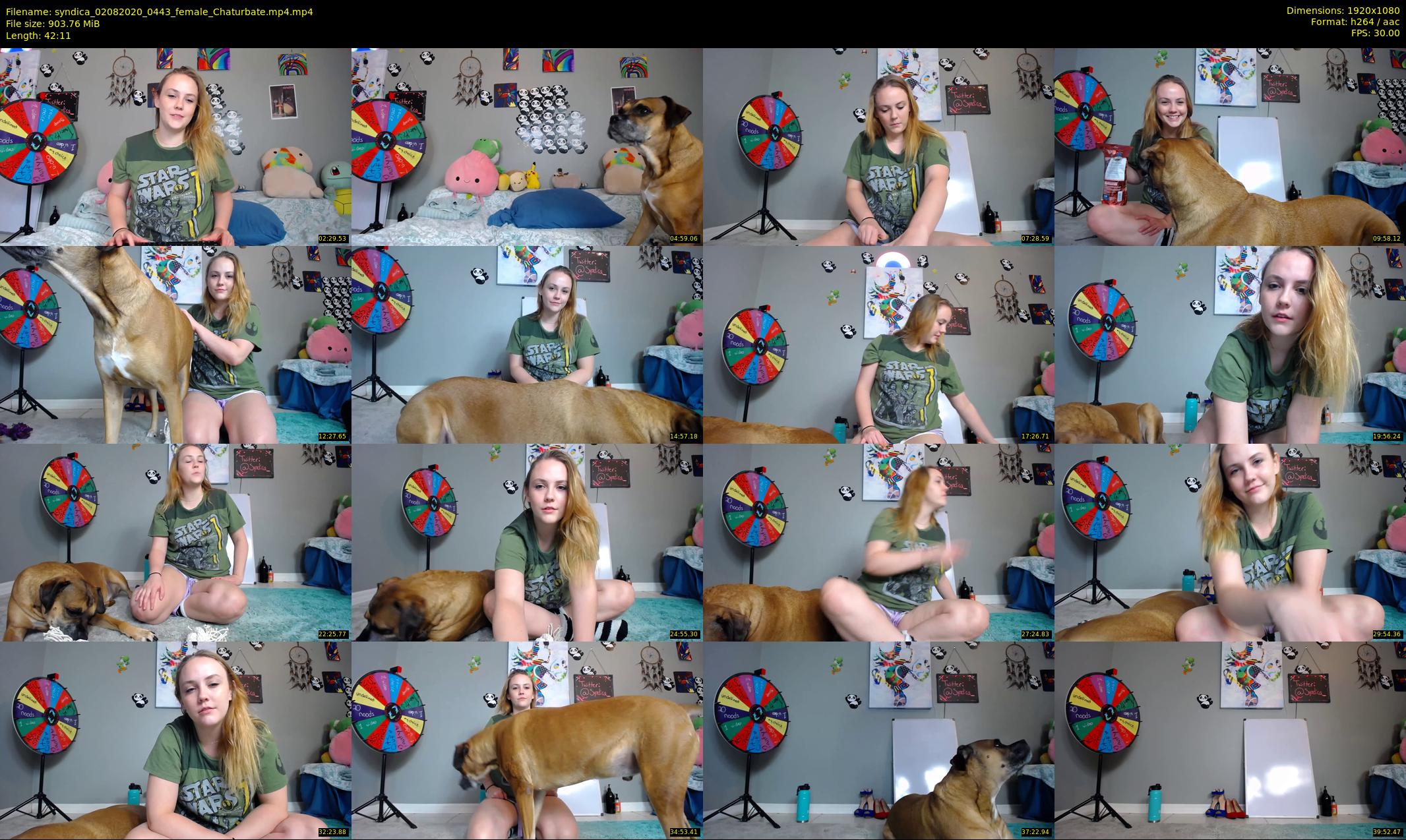 syndica — 43 minute Chaturbate female cam show recording, 1080p, Aug 2, 2020