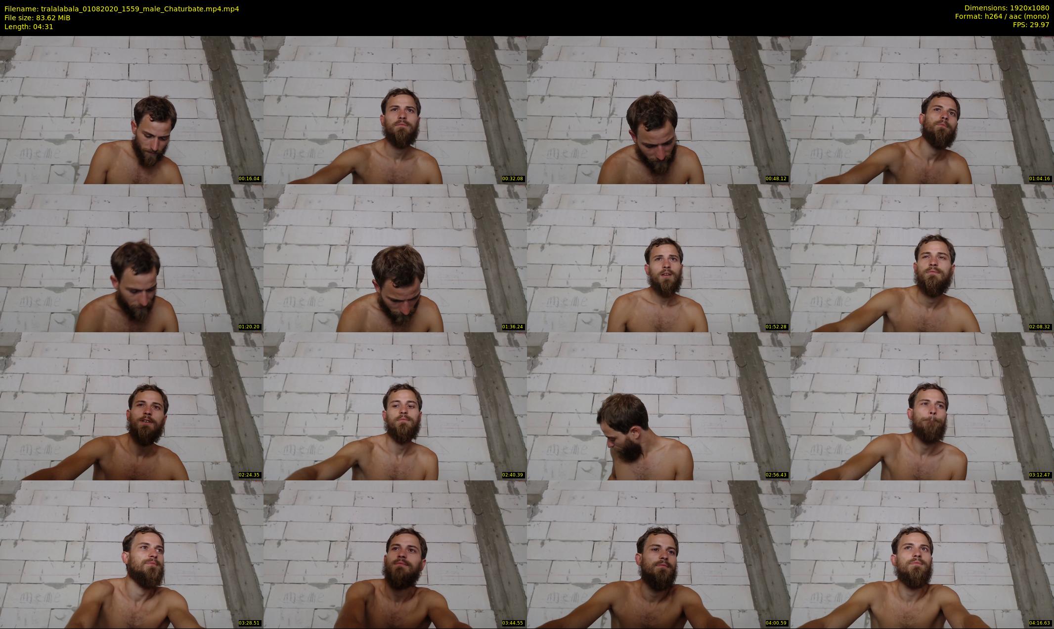 tralalabala — 5 minute Chaturbate male cam show recording, 1080p, Aug 1, 2020