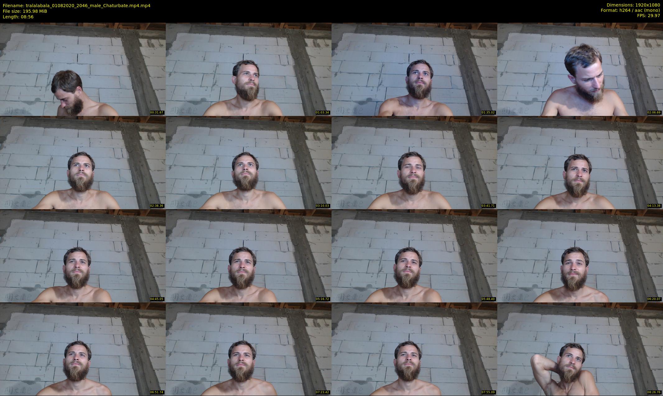 tralalabala — 9 minute Chaturbate male cam show recording, 1080p, Aug 1, 2020