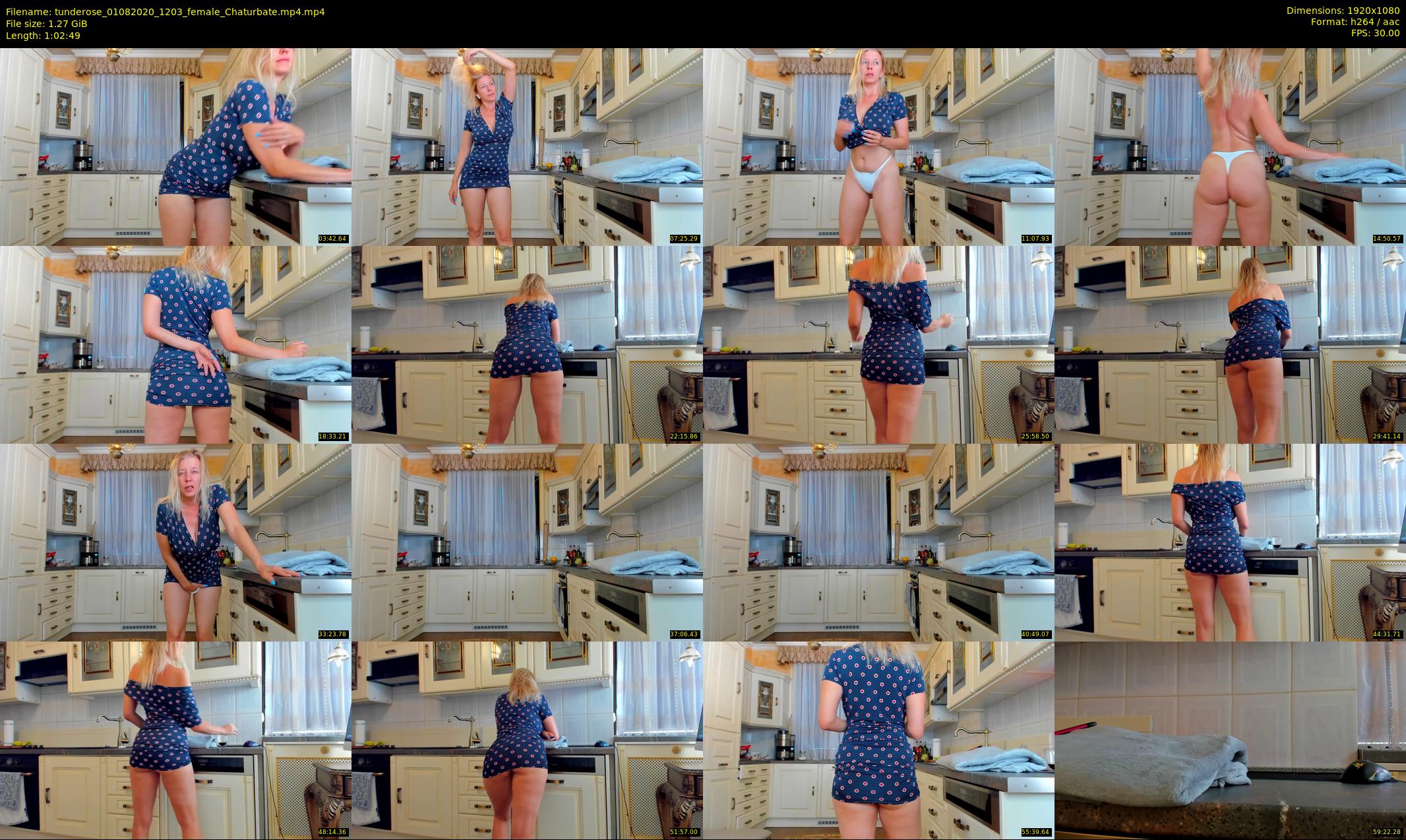 tunderose — 63 minute Chaturbate female cam show recording, 1080p, Aug 1, 2020