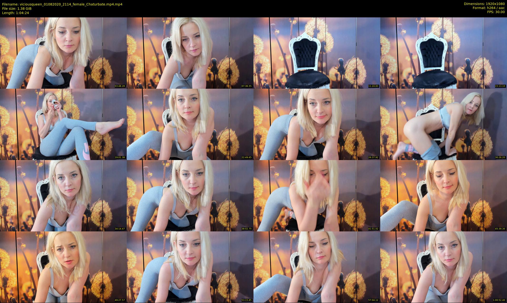 viciousqueen — 65 minute Chaturbate female cam show recording, 1080p, Aug 1, 2020