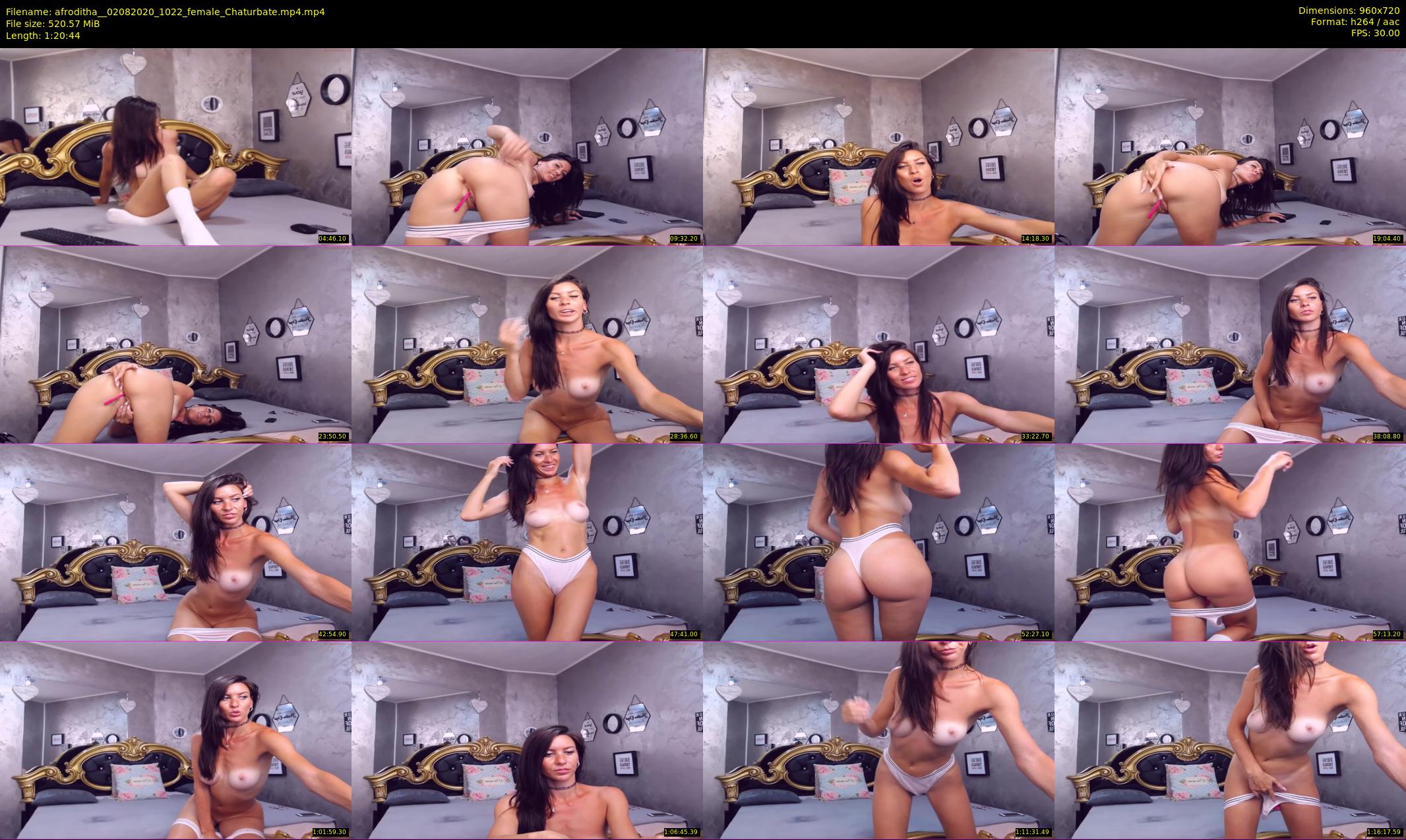 afroditha_ — 81 minute Chaturbate female cam show recording, 720p, Aug 2, 2020