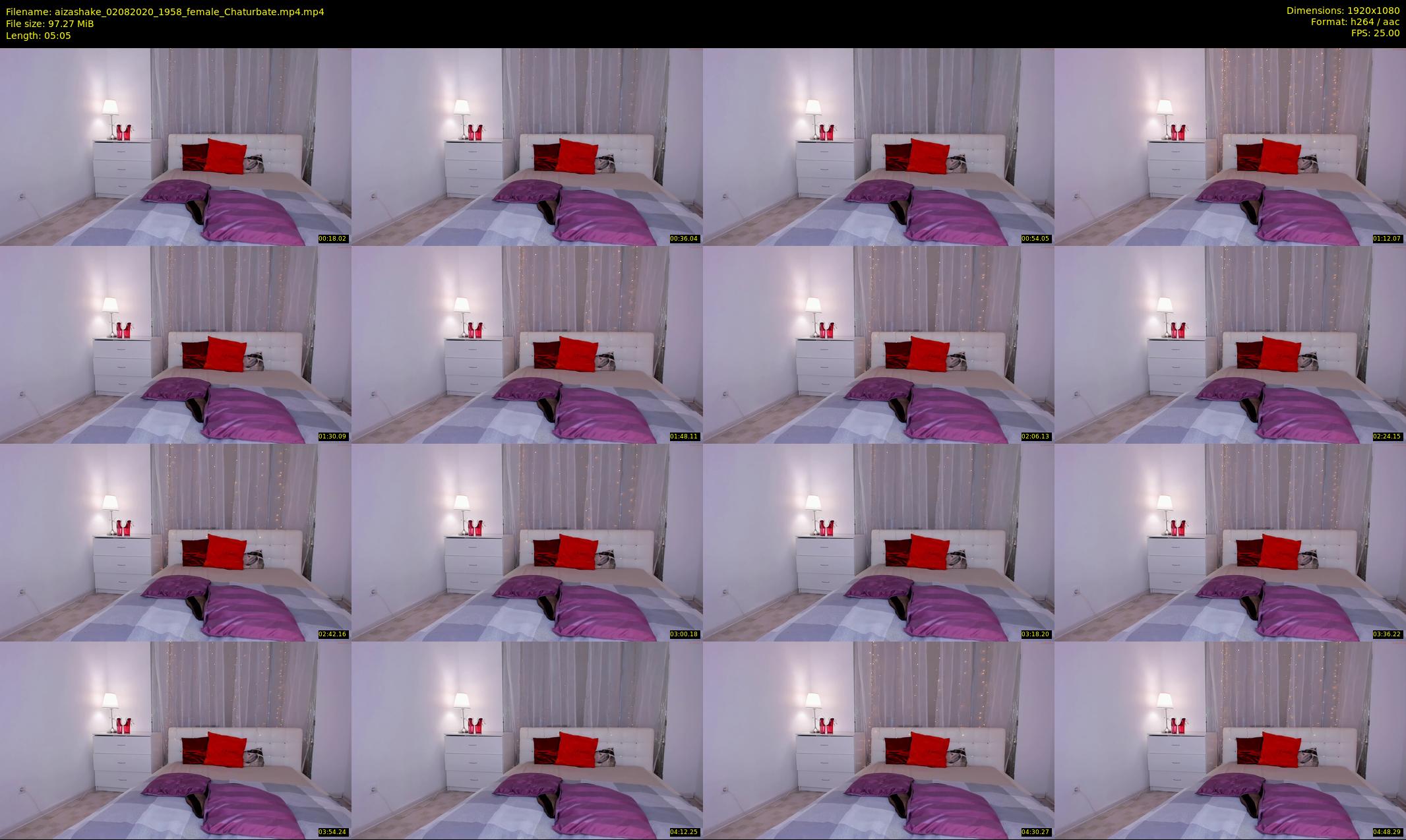 aizashake — 6 minute Chaturbate female cam show recording, 1080p, Aug 2, 2020