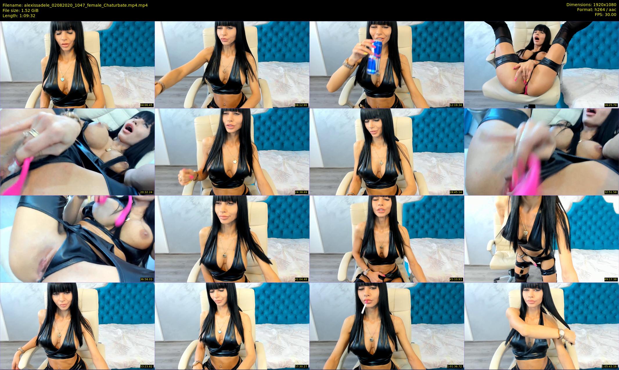 alexissadele — 70 minute Chaturbate female cam show recording, 1080p, Aug 2, 2020