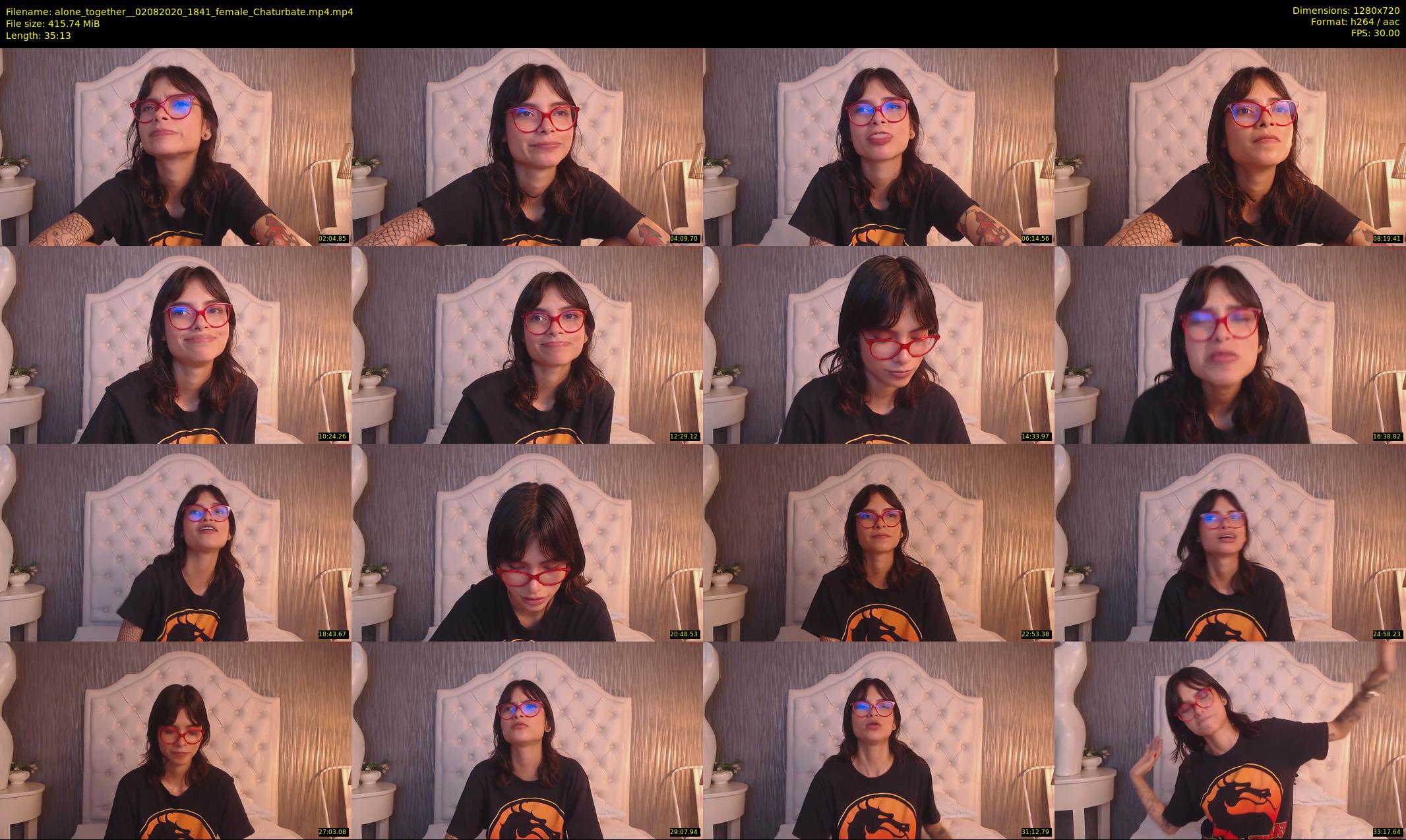 alone_together_ — 36 minute Chaturbate female cam show recording, 720p, Aug 2, 2020