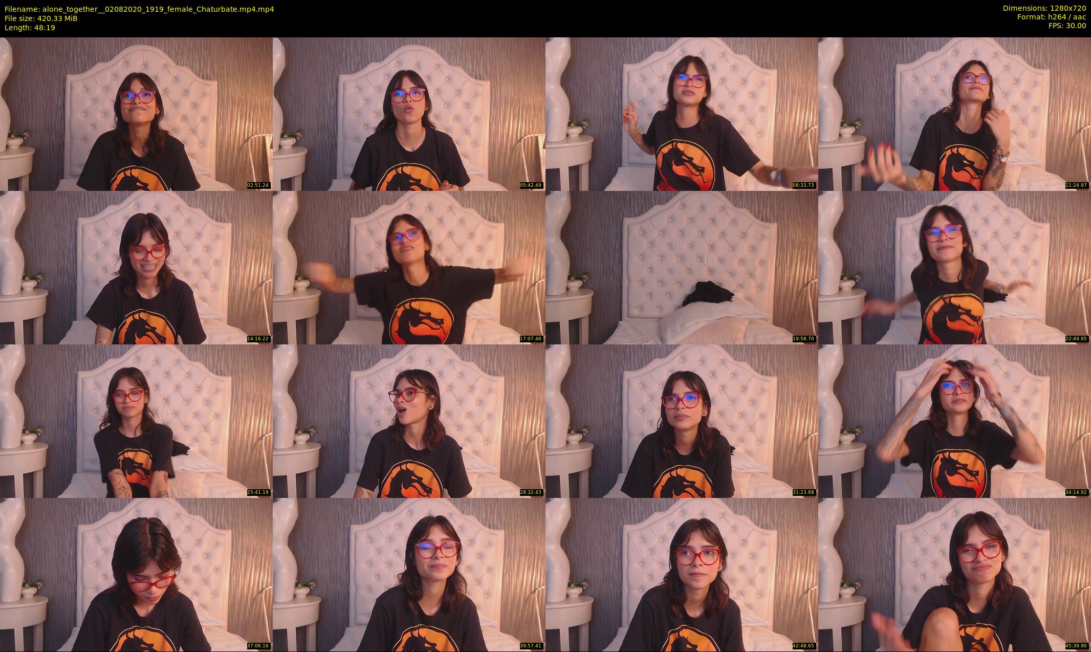 alone_together_ — 49 minute Chaturbate female cam show recording, 720p, Aug 2, 2020