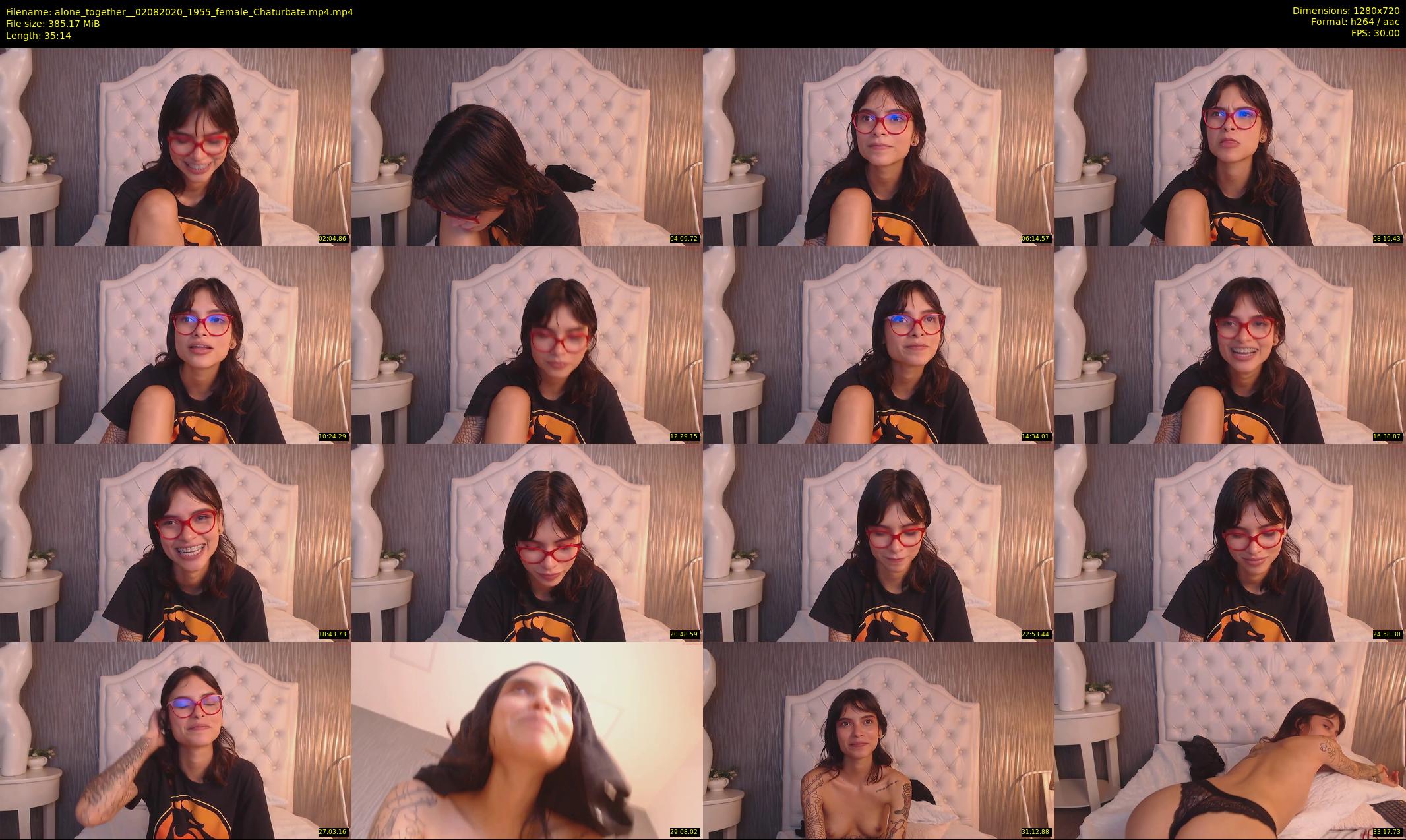 alone_together_ — 36 minute Chaturbate female cam show recording, 720p, Aug 2, 2020