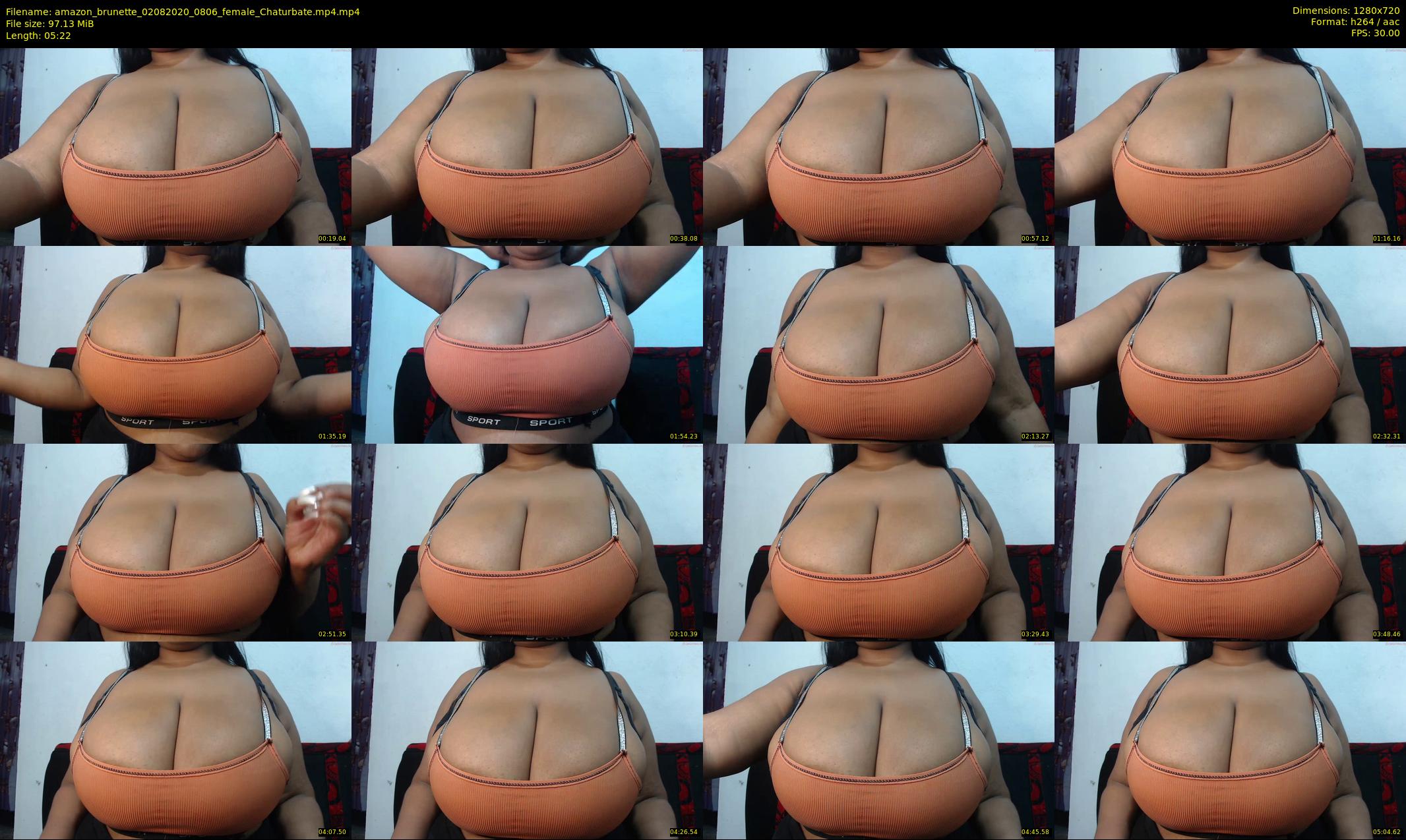 amazon_brunette — 6 minute Chaturbate female cam show recording, 720p, Aug 2, 2020