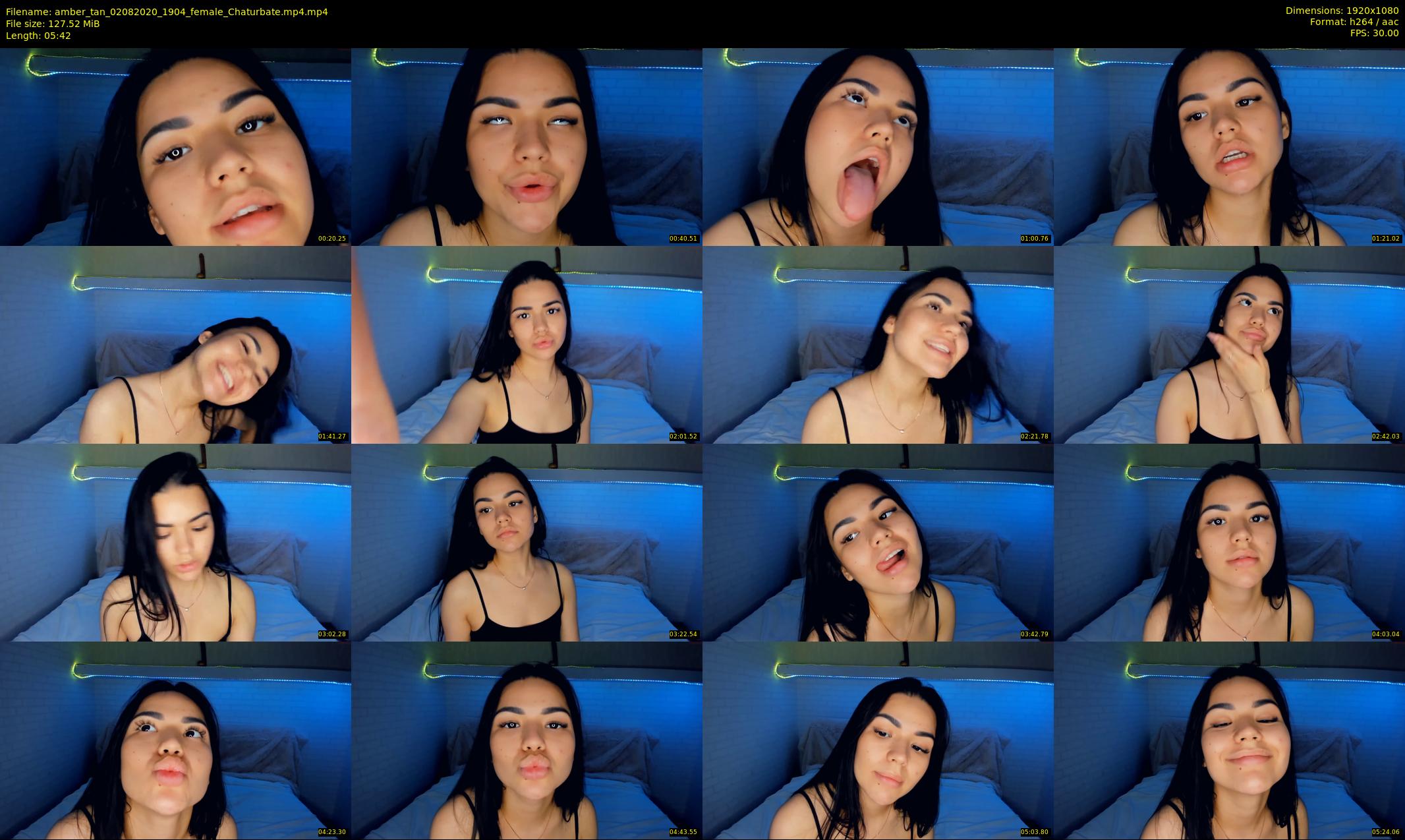 amber_tan — 6 minute Chaturbate female cam show recording, 1080p, Aug 2, 2020