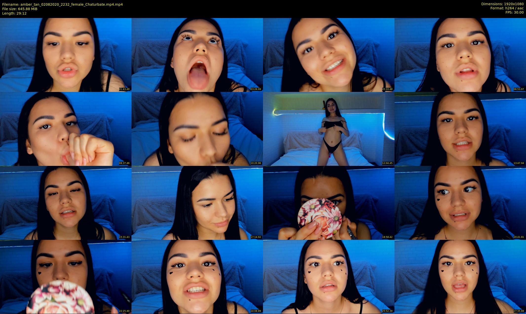 amber_tan — 30 minute Chaturbate female cam show recording, 1080p, Aug 2, 2020