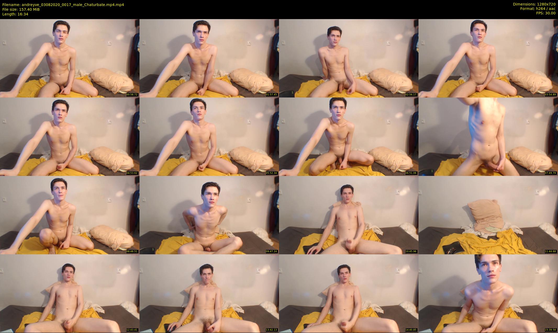 andreyve — 17 minute Chaturbate male cam show recording, 720p, Aug 3, 2020