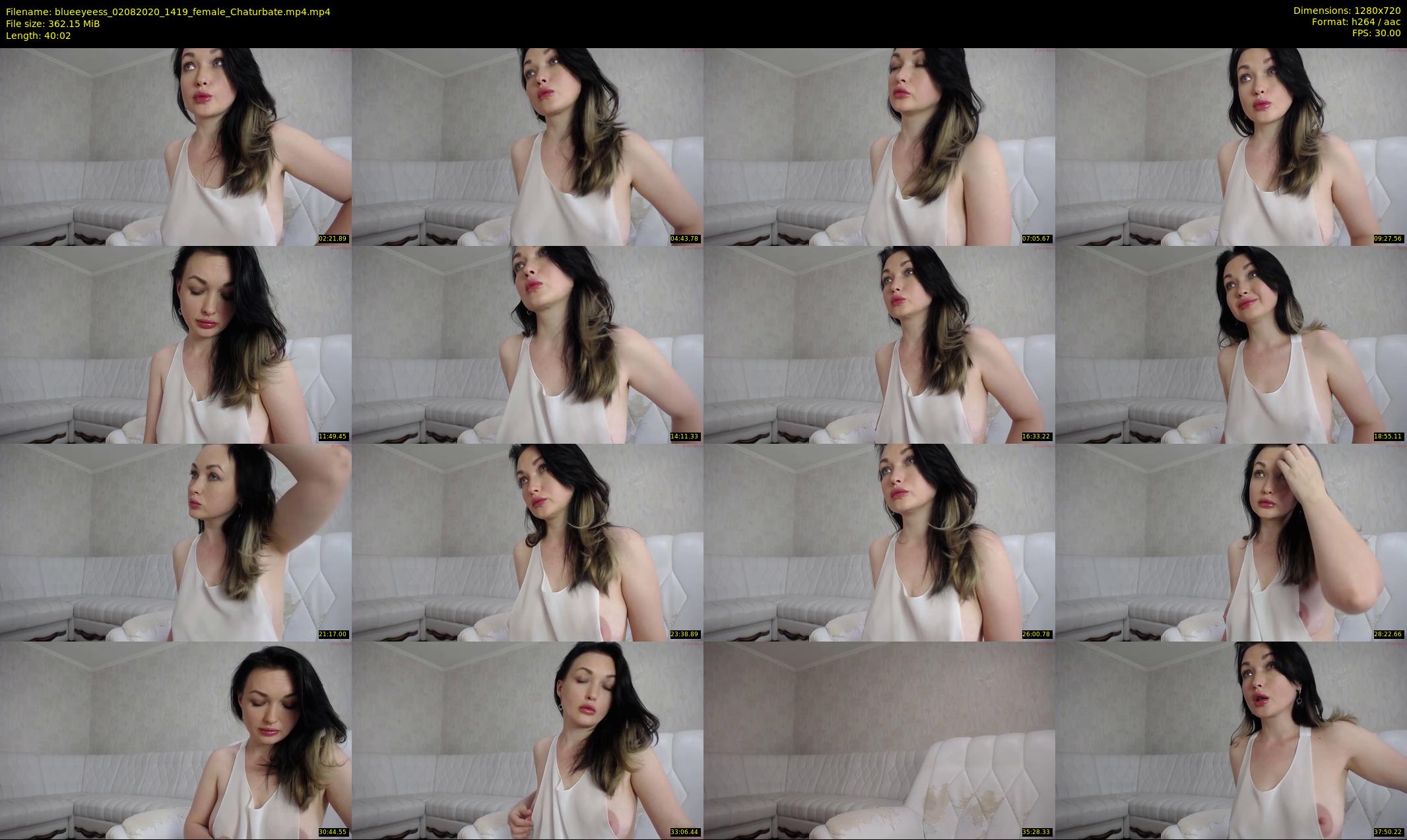blueeyeess — 41 minute Chaturbate female cam show recording, 720p, Aug 2, 2020