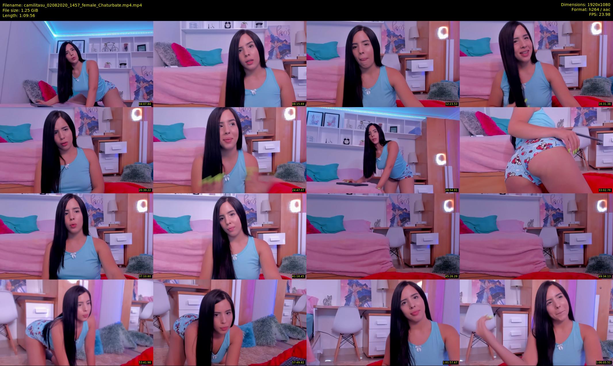 camilitasu — 70 minute Chaturbate female cam show recording, 1080p, Aug 2, 2020